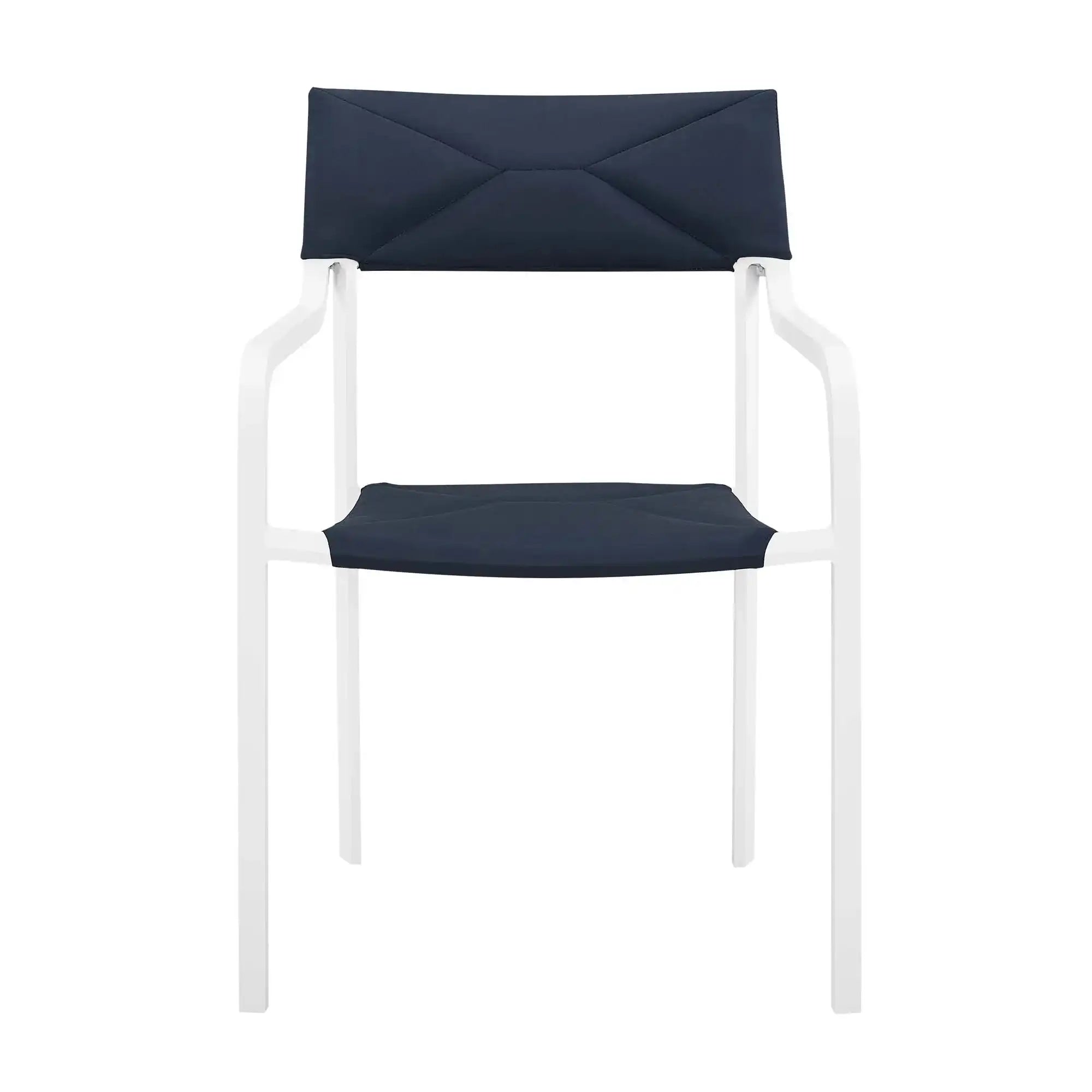 Raleigh Outdoor Patio Aluminum Armchair Set of 2 by Modway - Best Buy Furniture