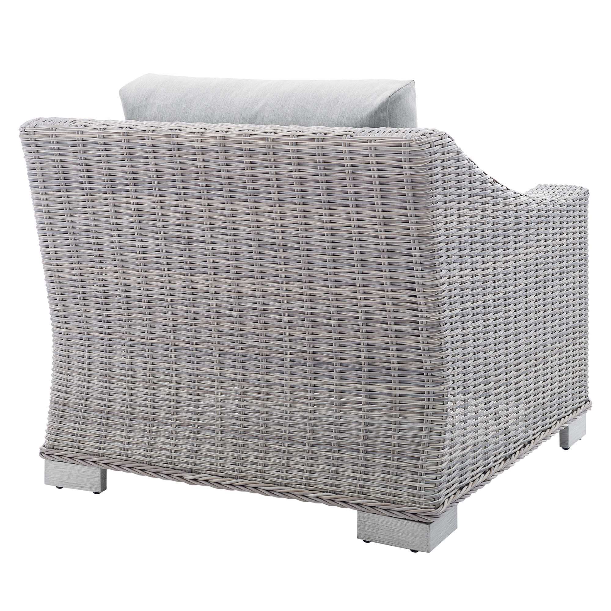 Conway Sunbrella� Outdoor Patio Wicker Rattan Armchair by Modway - Best Buy Furniture