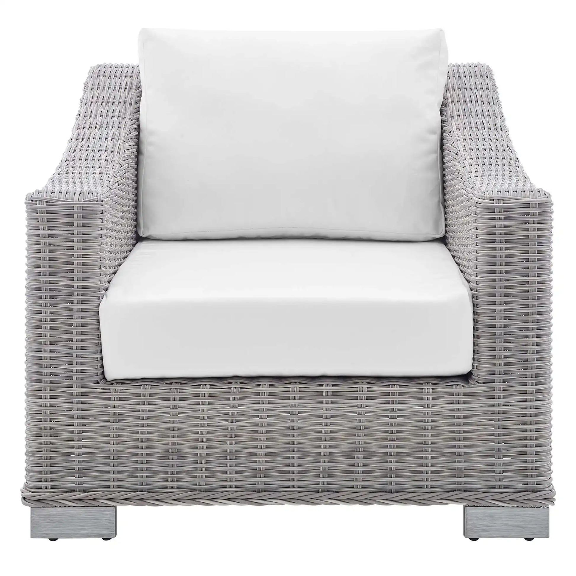 Conway Sunbrella� Outdoor Patio Wicker Rattan Armchair by Modway - Best Buy Furniture