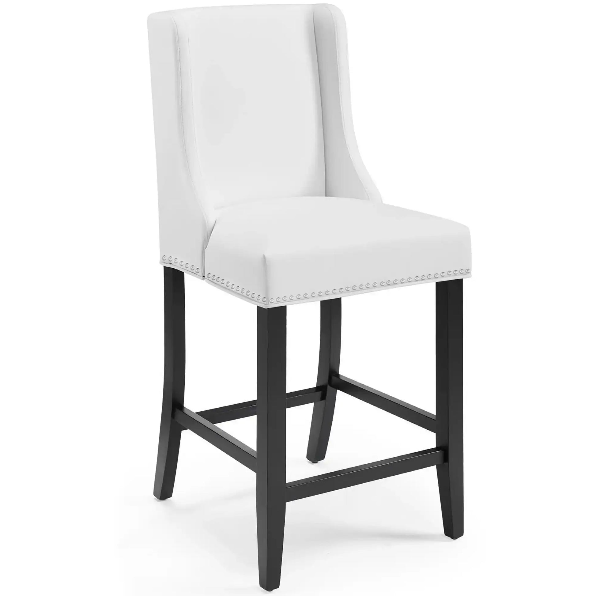 Baron Faux Leather Counter Stool Set of 2 by Modway - Best Buy Furniture