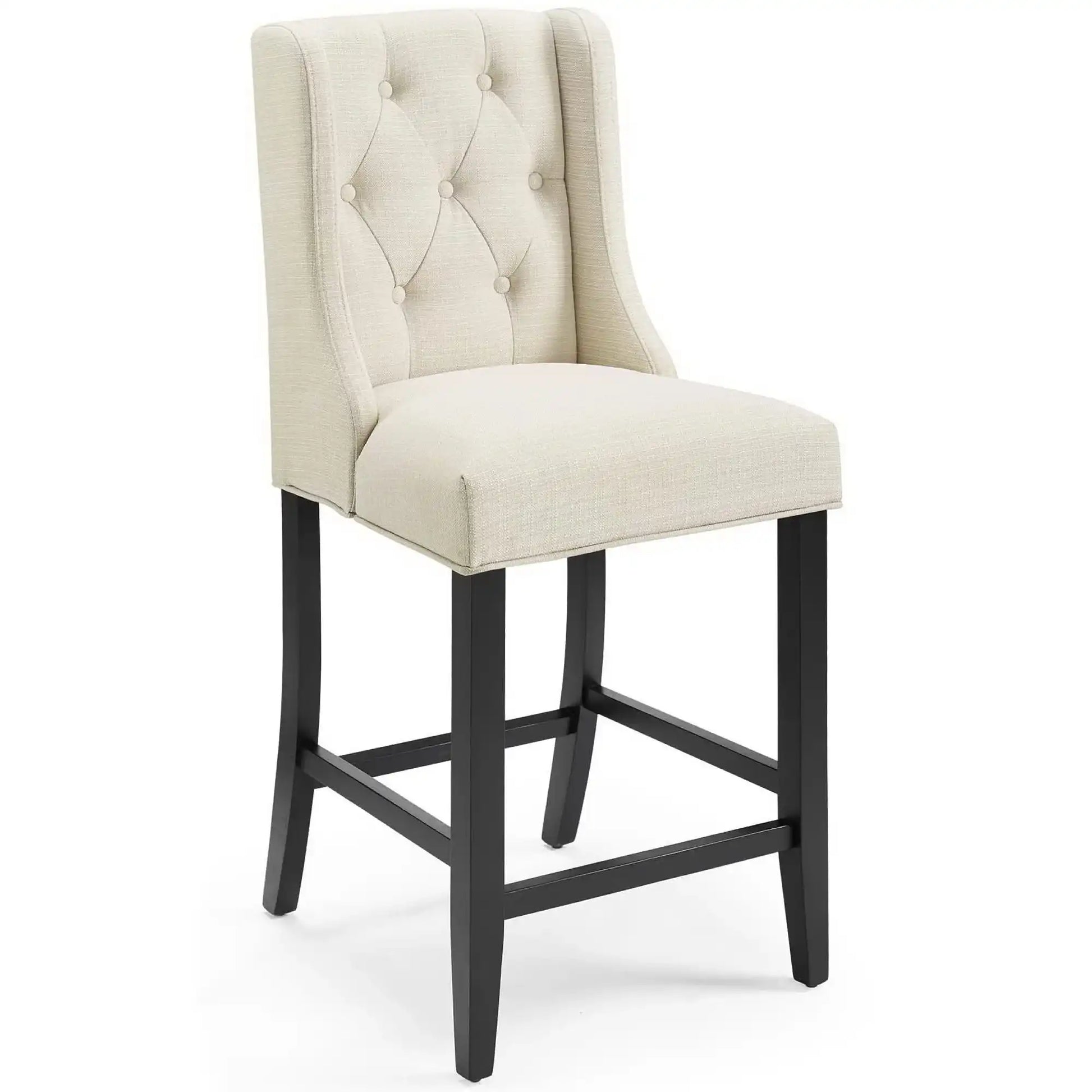 Baronet Upholstered Fabric Counter Bar Stool Set of 2 by Modway - Best Buy Furniture