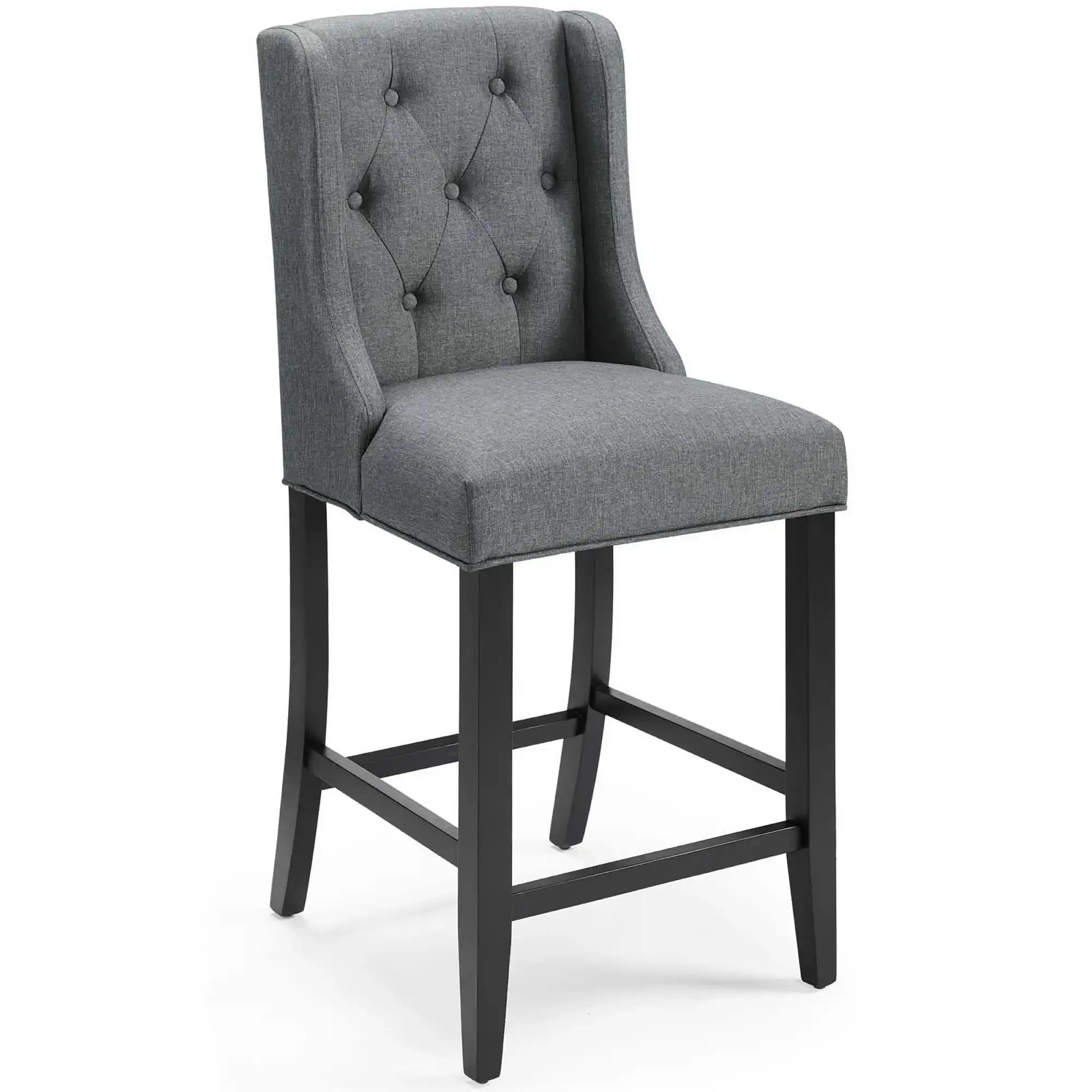 Baronet Upholstered Fabric Counter Bar Stool Set of 2 by Modway - Best Buy Furniture