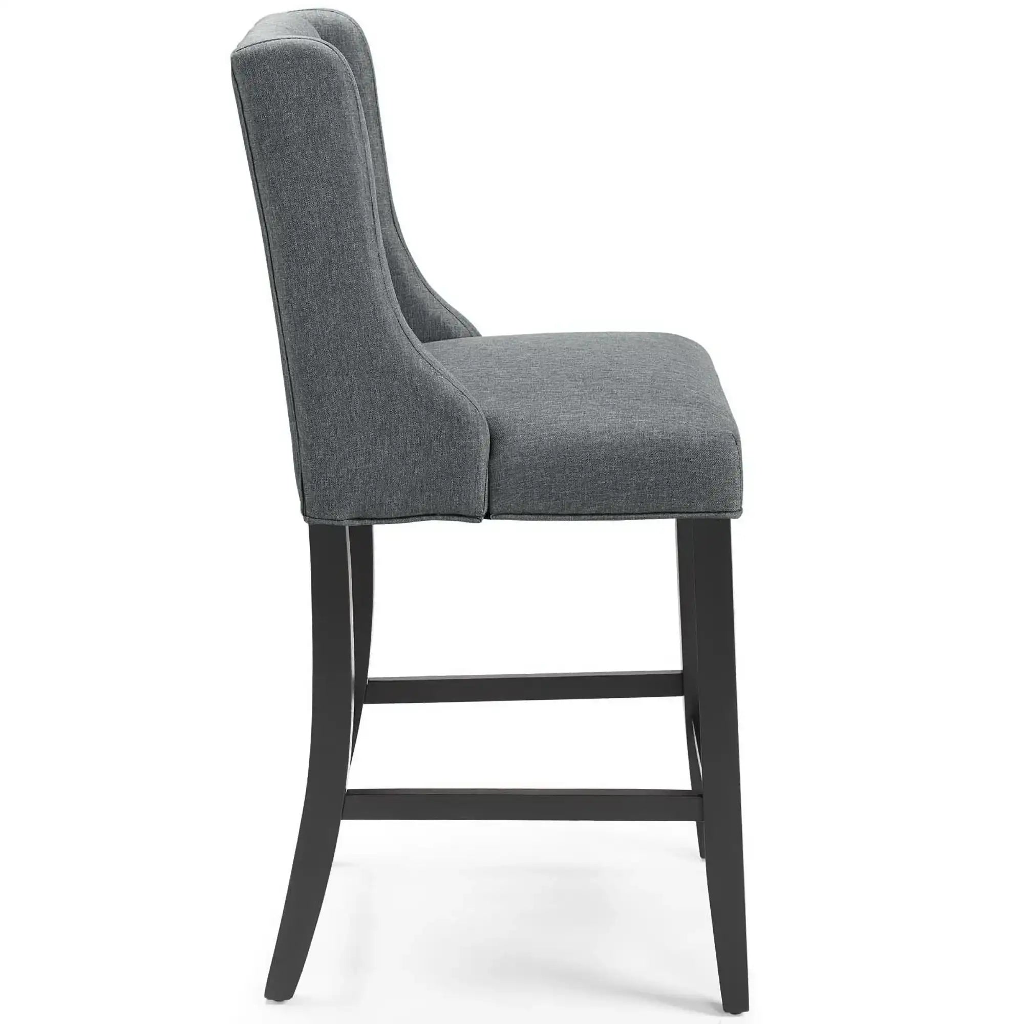 Baronet Upholstered Fabric Counter Bar Stool Set of 2 by Modway - Best Buy Furniture