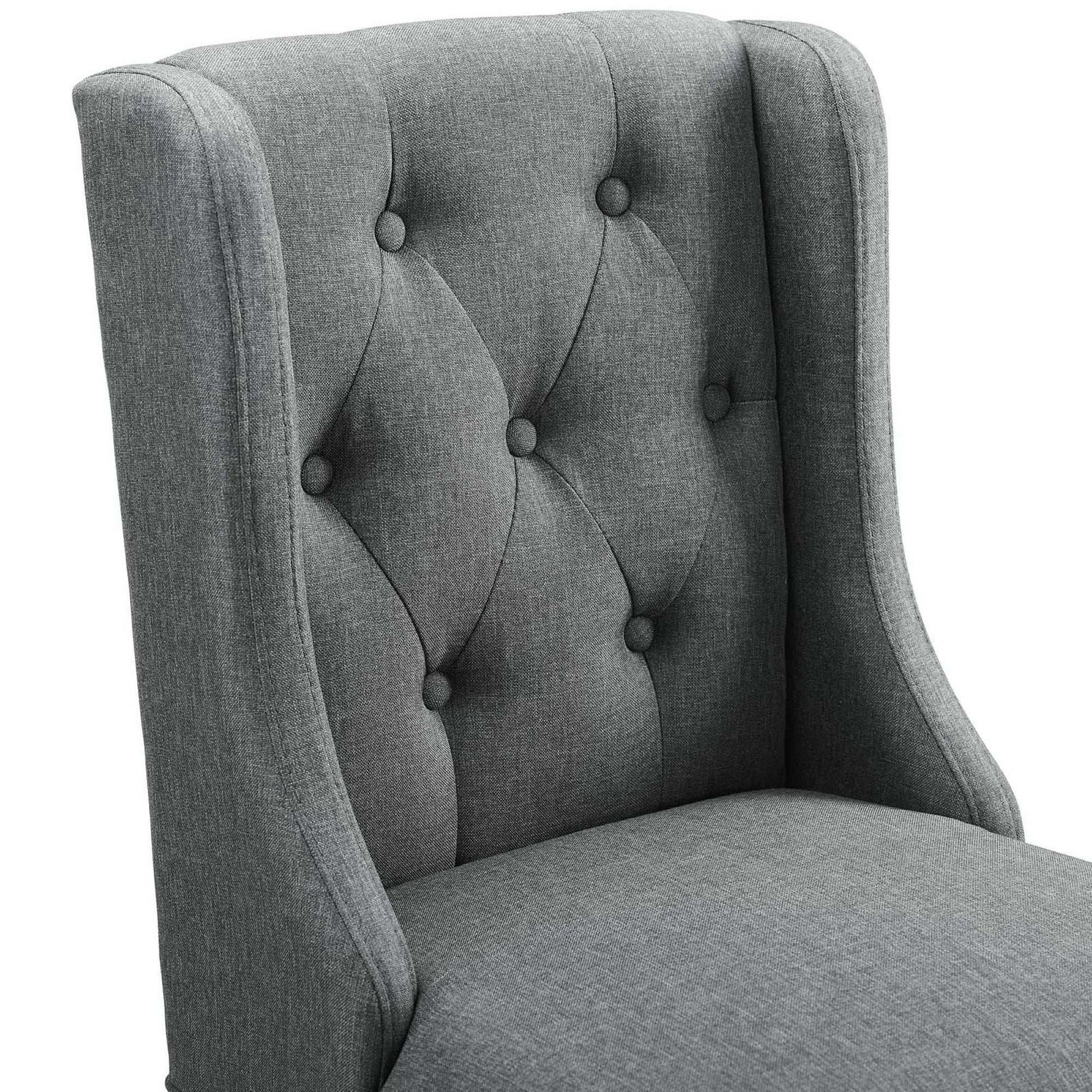 Baronet Upholstered Fabric Counter Bar Stool Set of 2 by Modway - Best Buy Furniture