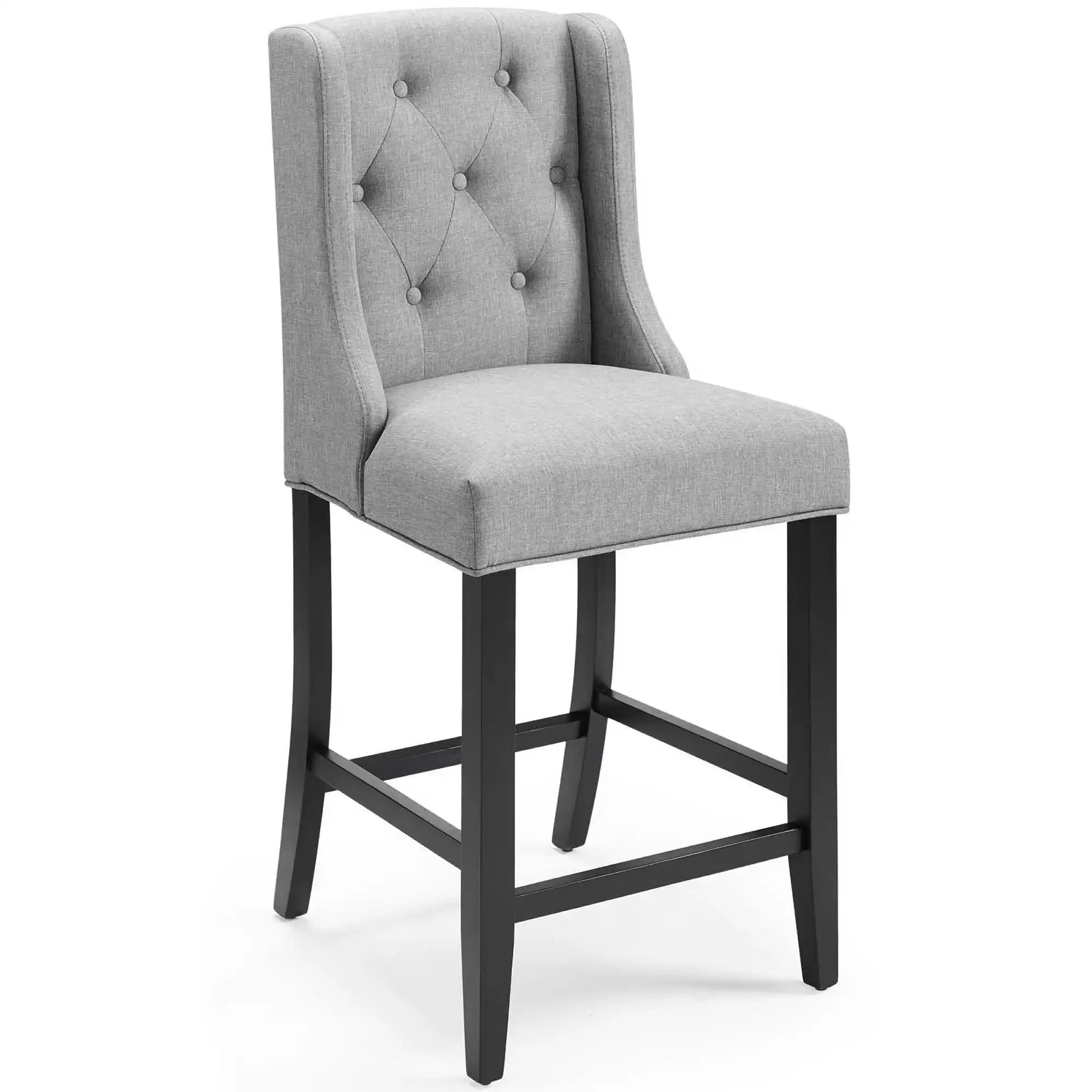 Baronet Upholstered Fabric Counter Bar Stool Set of 2 by Modway - Best Buy Furniture