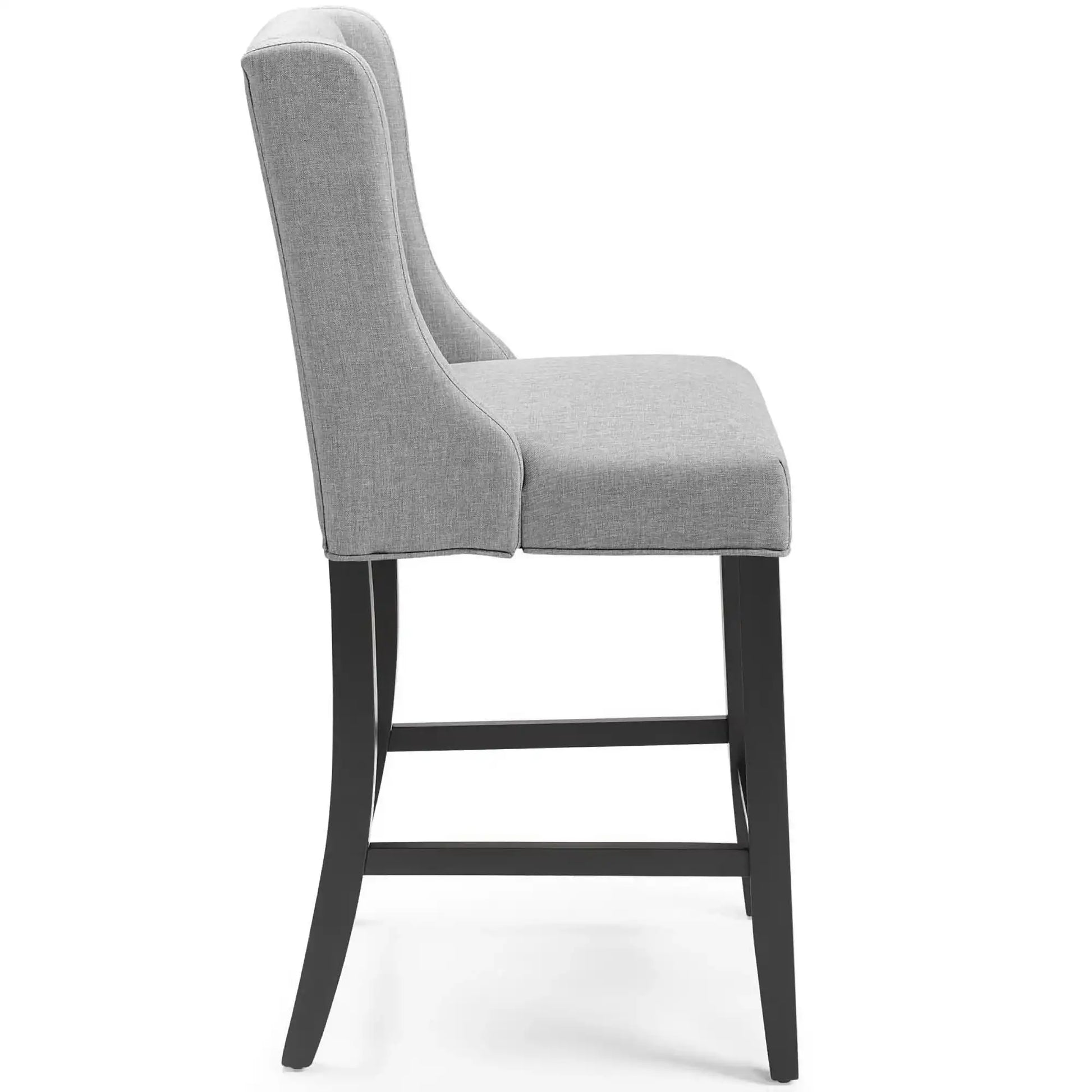 Baronet Upholstered Fabric Counter Bar Stool Set of 2 by Modway - Best Buy Furniture