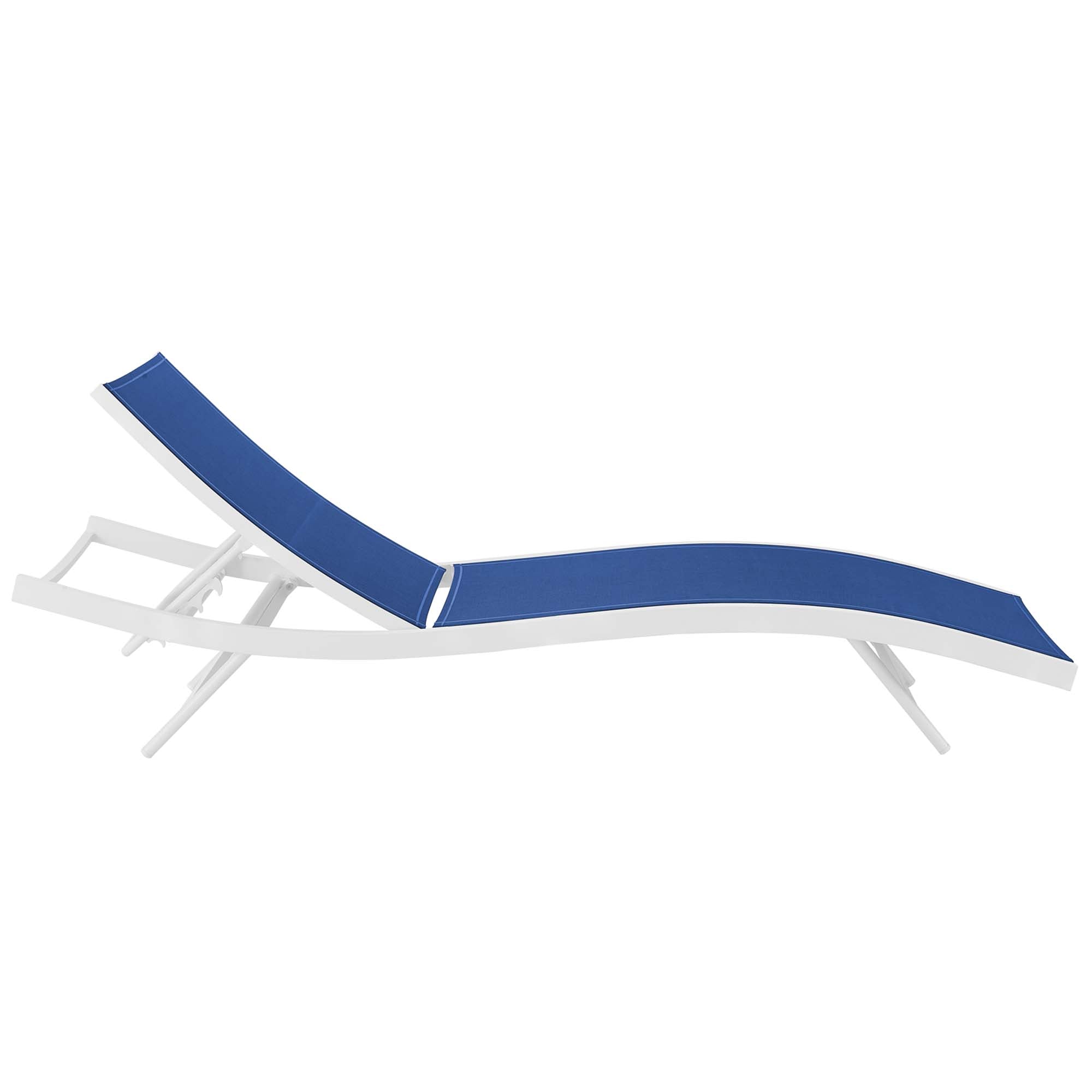 Glimpse Outdoor Patio Mesh Chaise Lounge Set of 4 by Modway - Best Buy Furniture