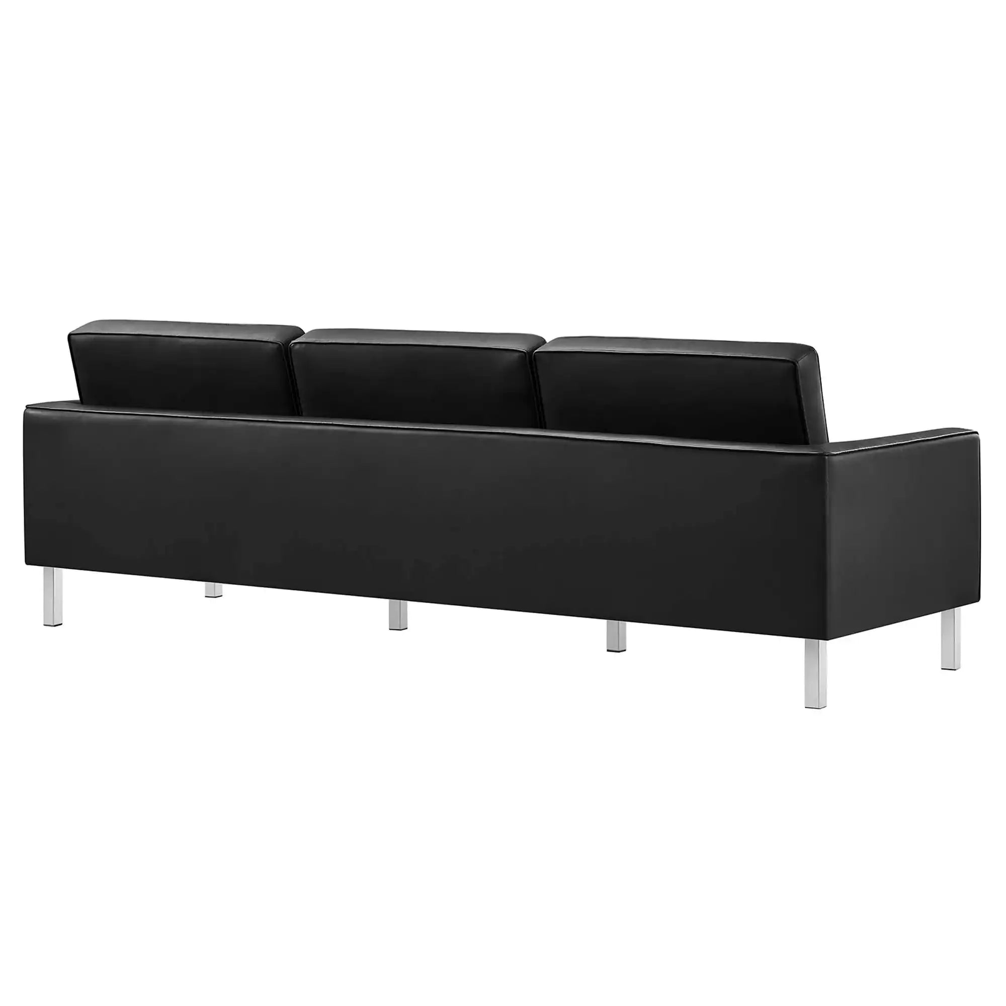 Loft 3-Piece Tufted Vegan Leather Furniture Set by Modway - Best Buy Furniture