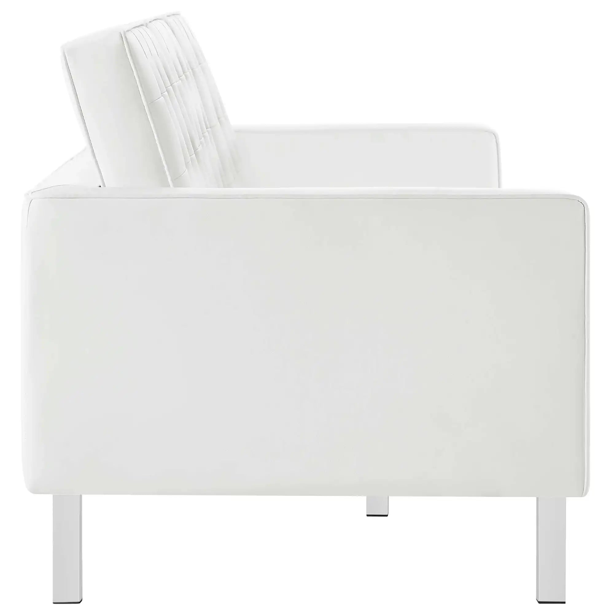 Loft 2-Piece Tufted Vegan Leather Furniture Set by Modway - Best Buy Furniture