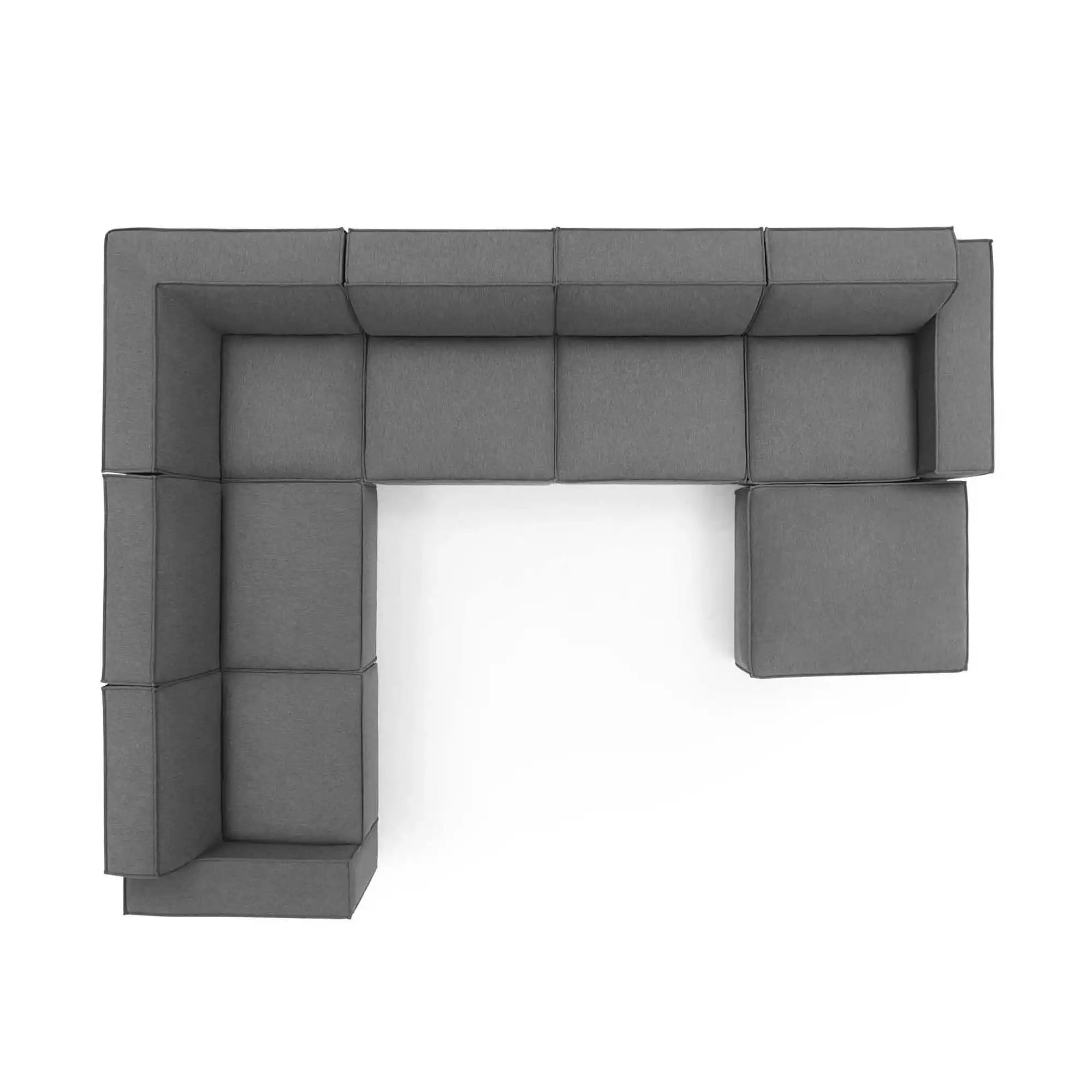 Restore 7-Piece Sectional Sofa by Modway - Best Buy Furniture