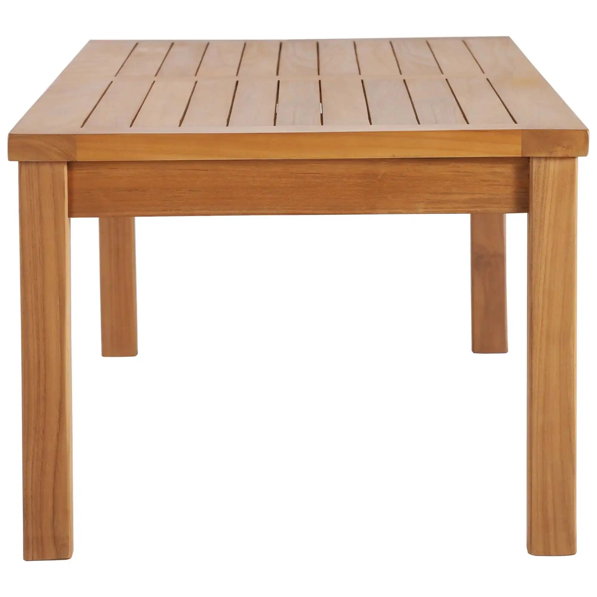 Upland Outdoor Patio Teak Wood Coffee Table by Modway - Best Buy Furniture