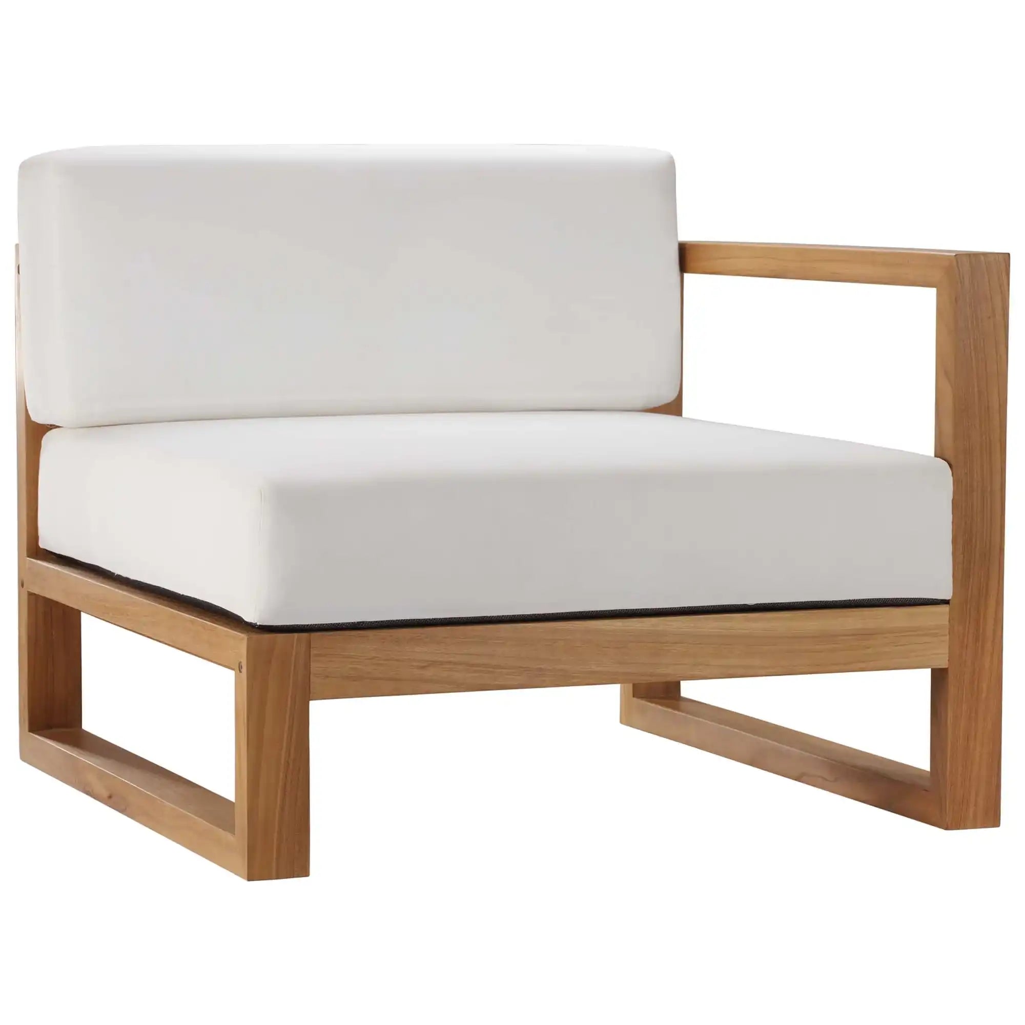 Upland Outdoor Patio Right-Arm Chair by Modway - Best Buy Furniture