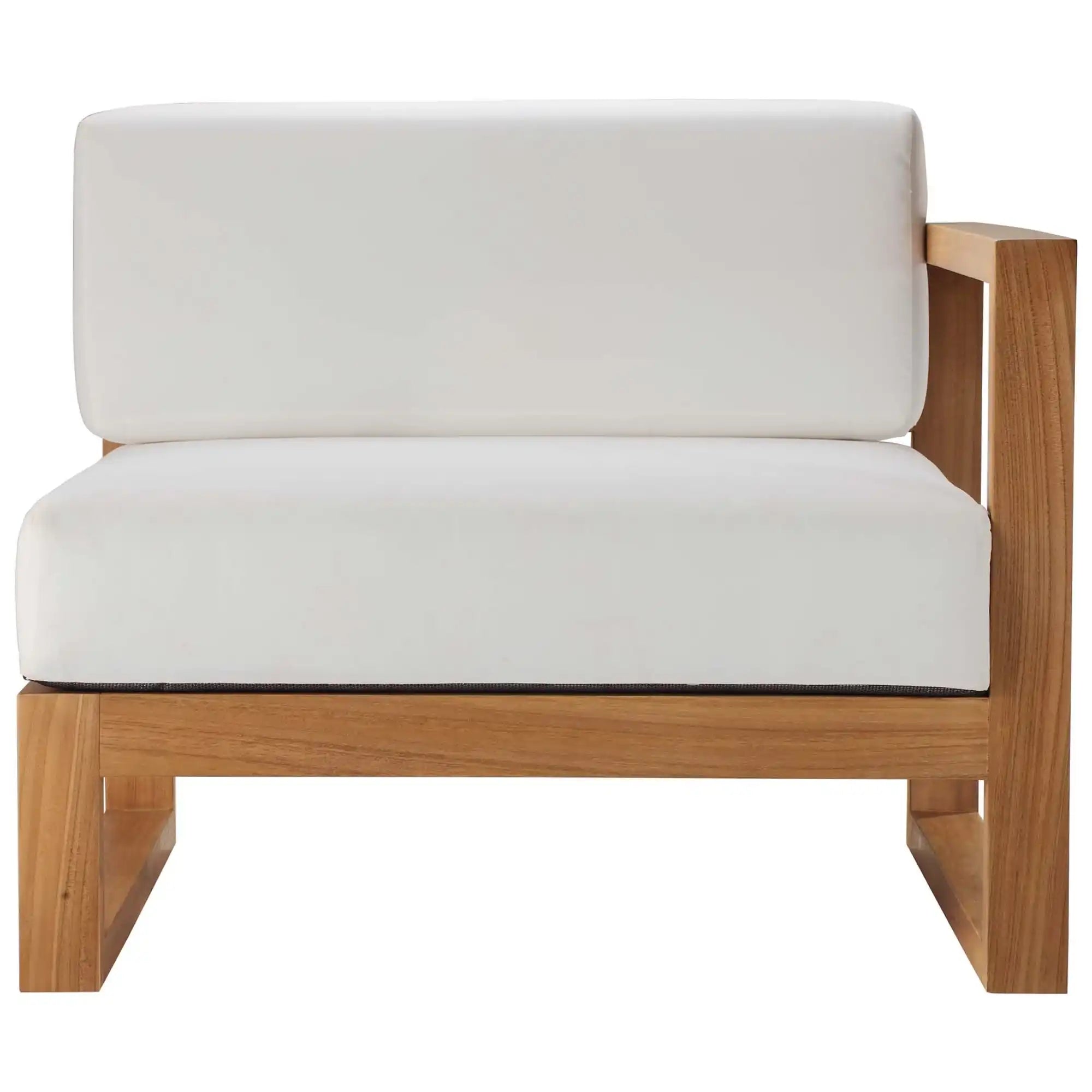 Upland Outdoor Patio Right-Arm Chair by Modway - Best Buy Furniture