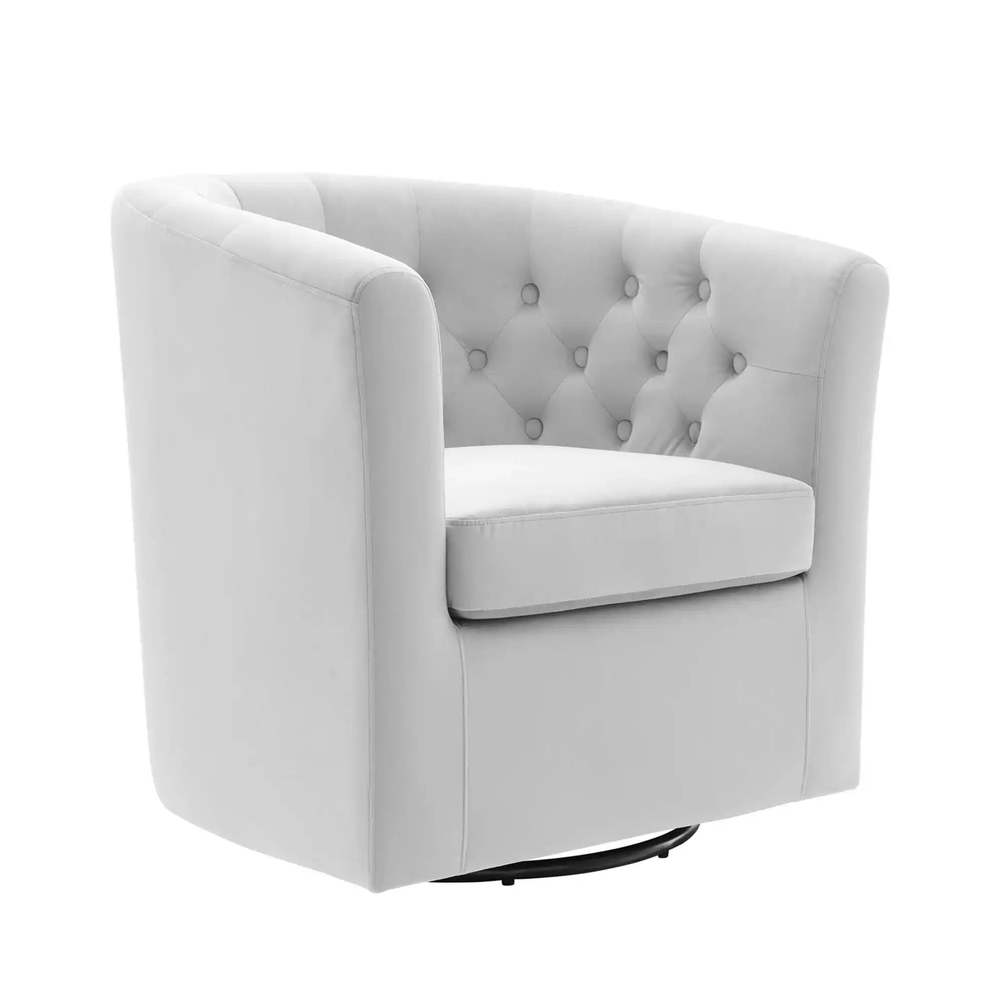 Prospect Tufted Performance Velvet Swivel Armchair by Modway - Best Buy Furniture