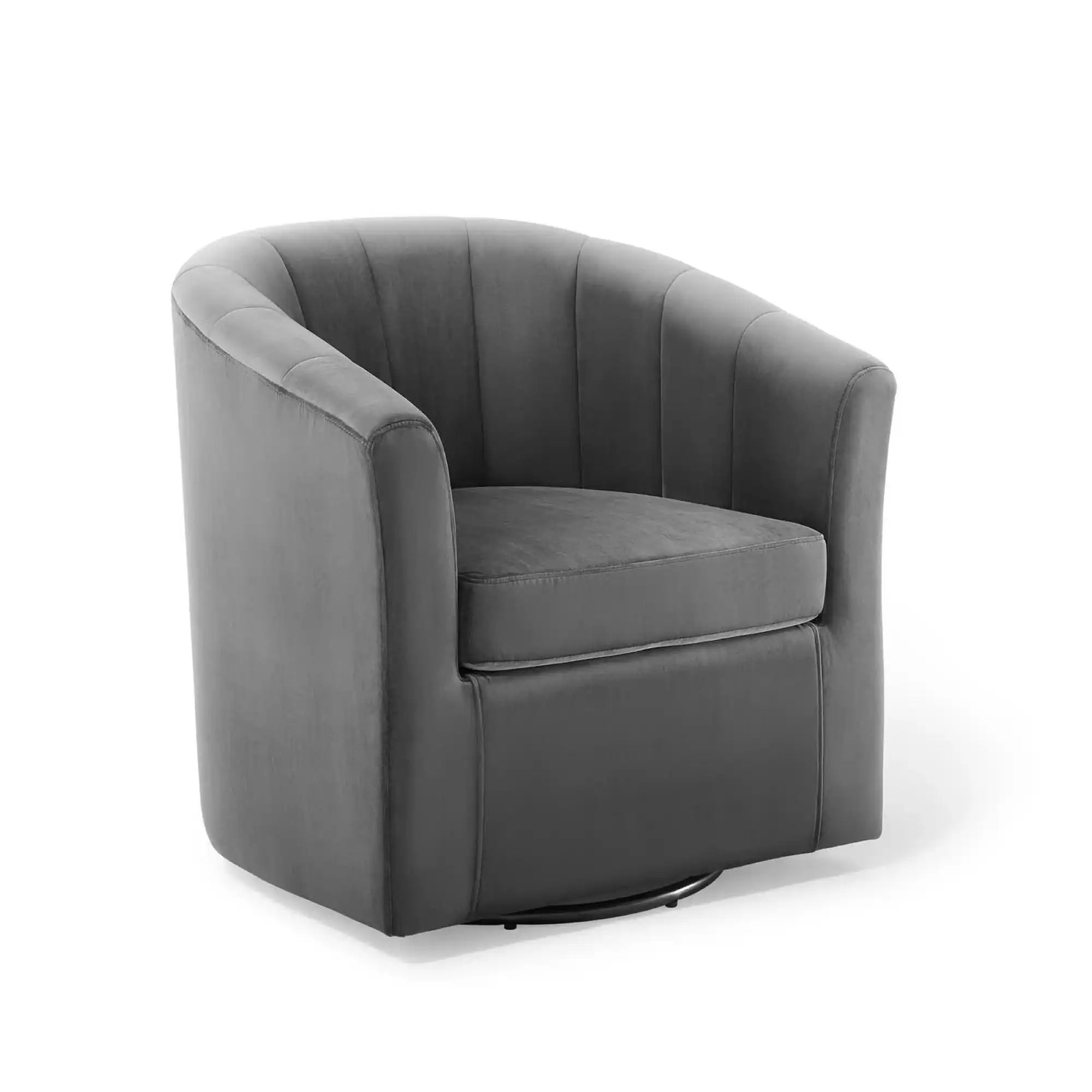 Prospect Performance Velvet Swivel Armchair by Modway - Best Buy Furniture