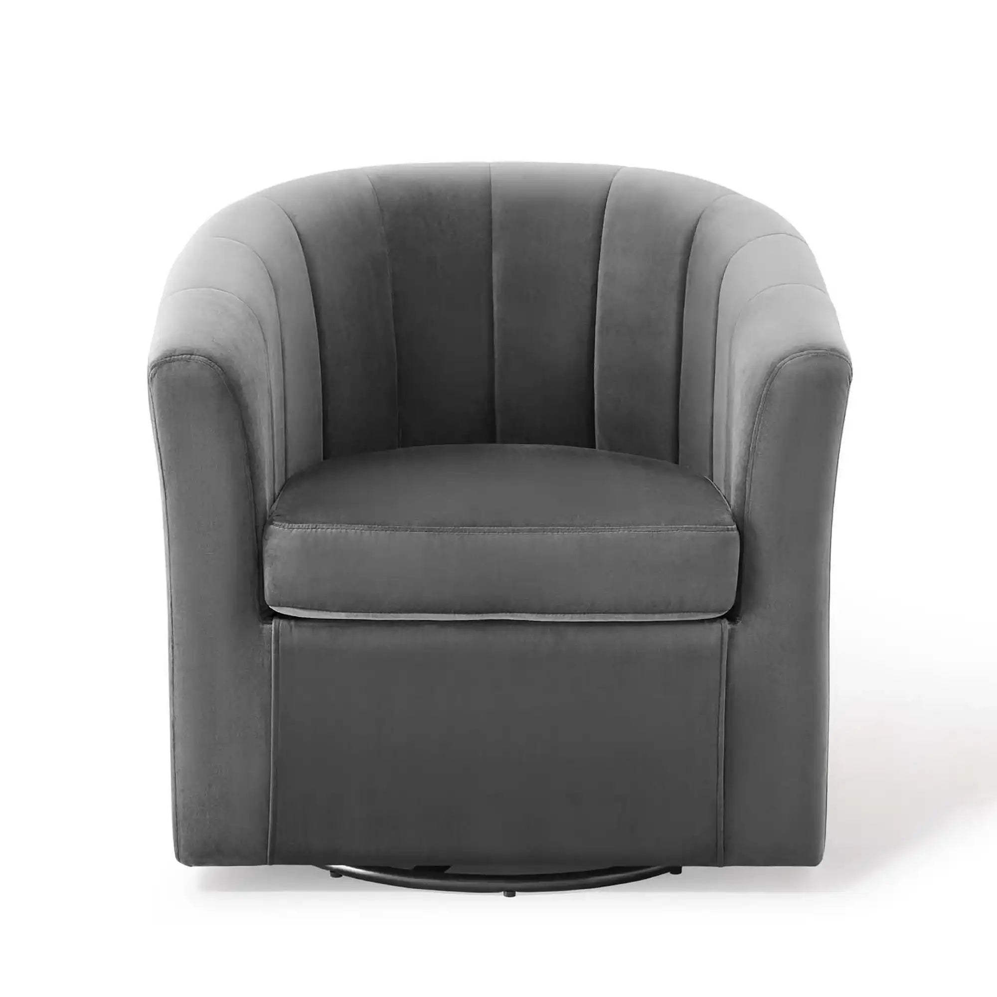 Prospect Performance Velvet Swivel Armchair by Modway - Best Buy Furniture