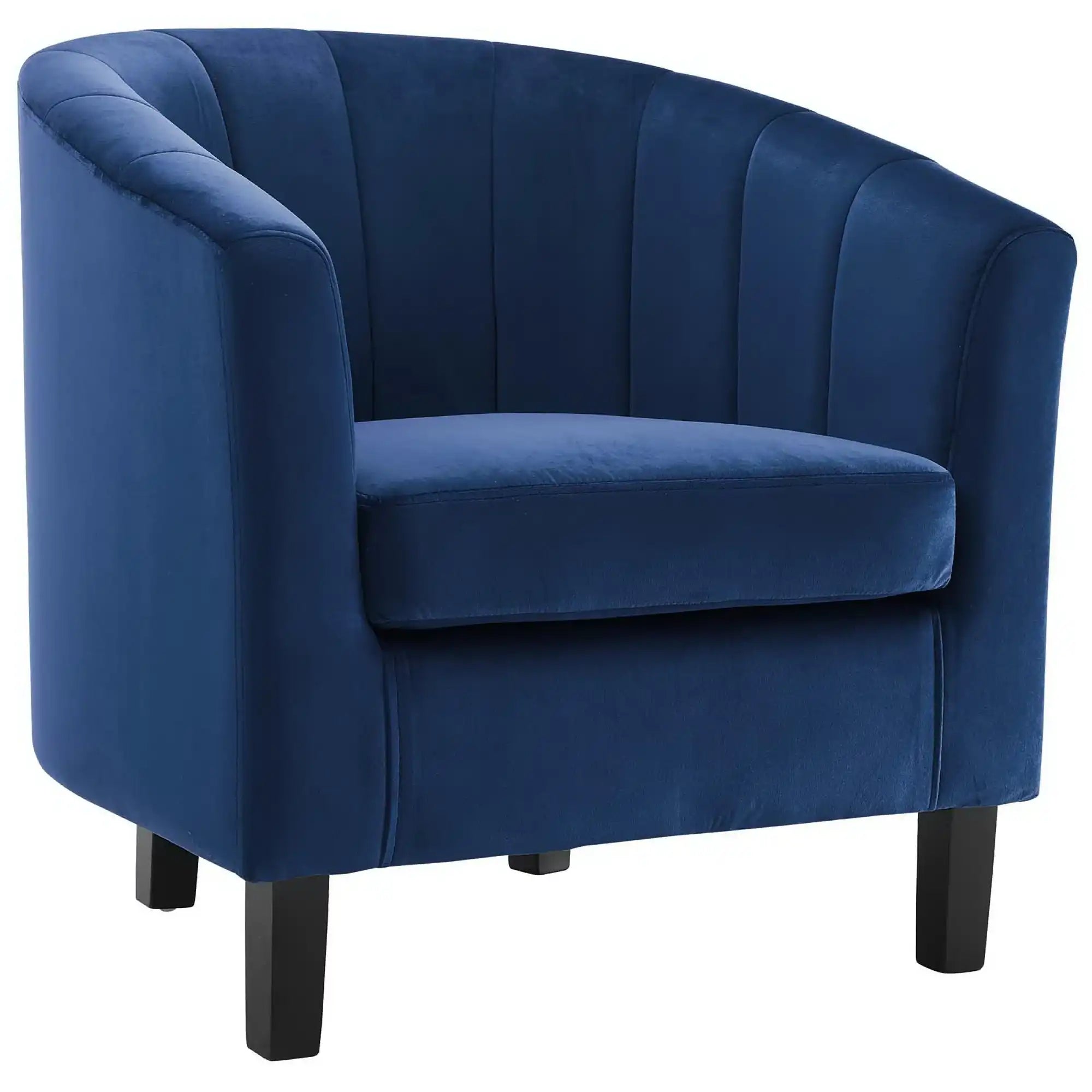 Prospect Channel Tufted Performance Velvet Armchair Set of 2 by Modway - Best Buy Furniture