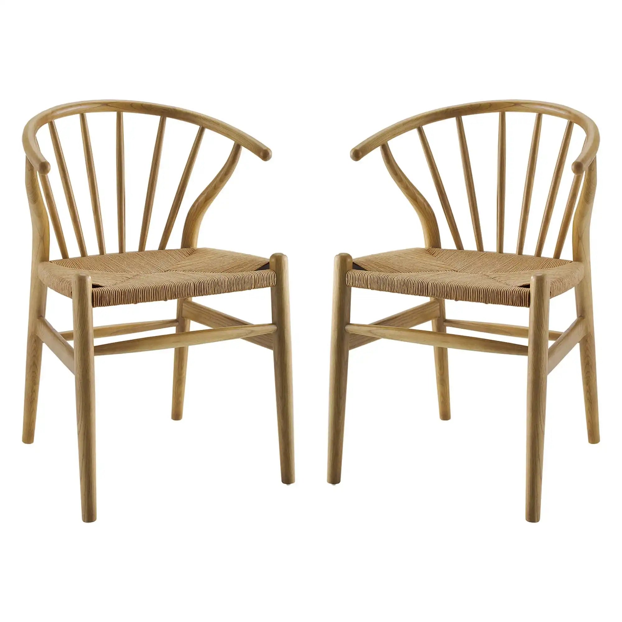 Flourish Spindle Wood Dining Side Chair Set of 2 by Modway - Best Buy Furniture