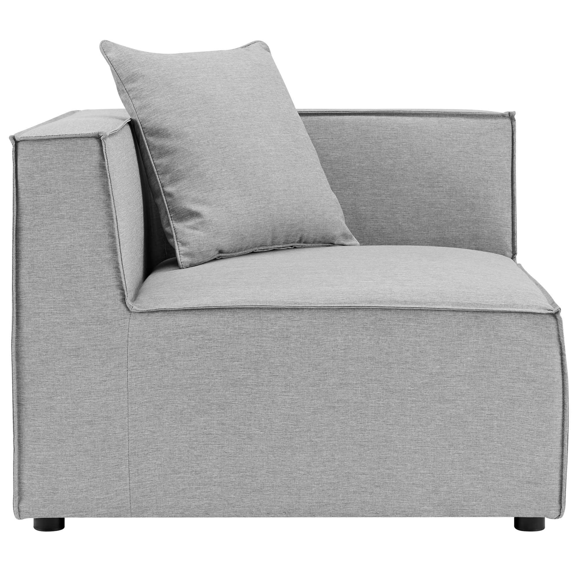 Saybrook Outdoor Patio Upholstered Sectional Sofa Corner Chair by Modway - Best Buy Furniture
