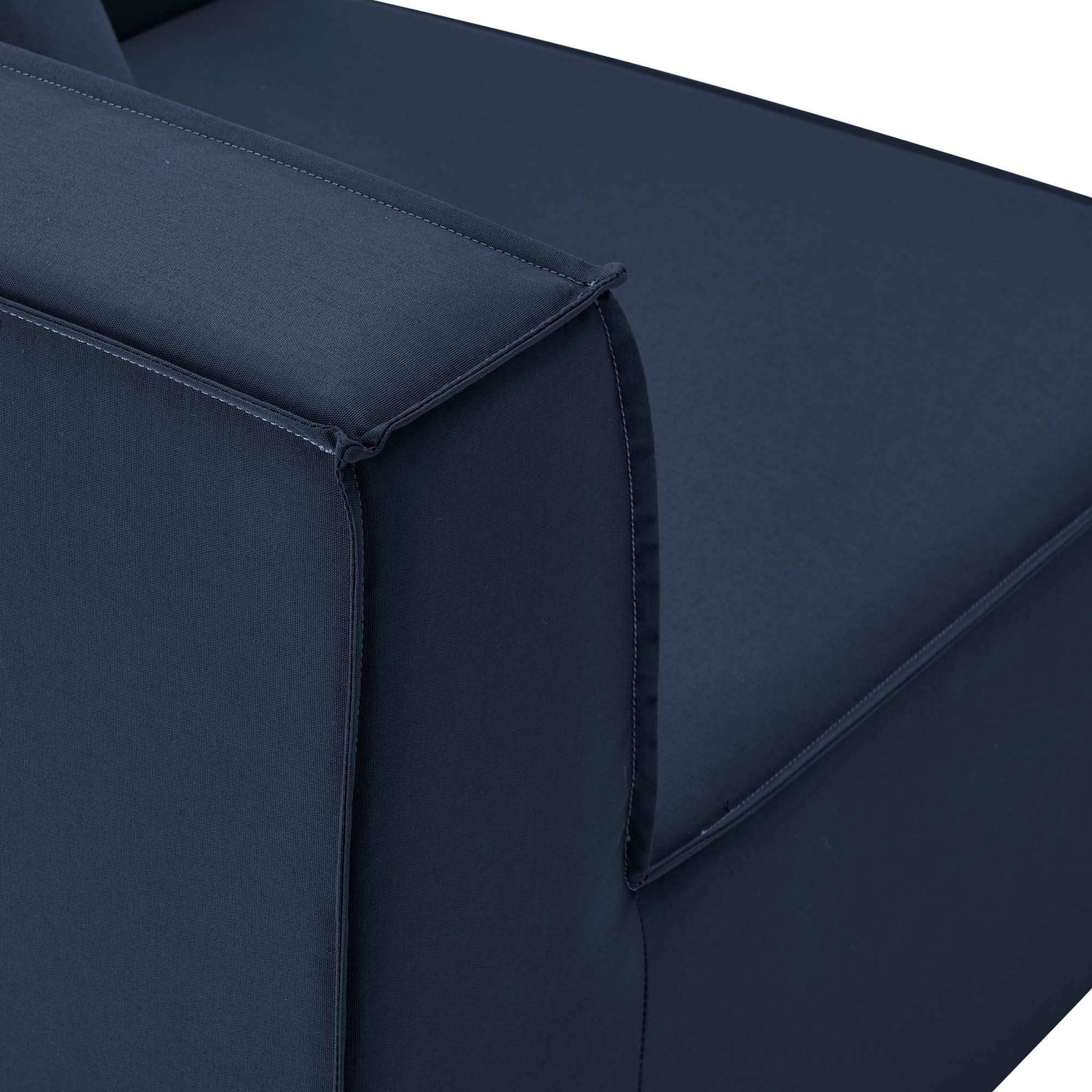 Saybrook Outdoor Patio Upholstered Sectional Sofa Corner Chair by Modway - Best Buy Furniture