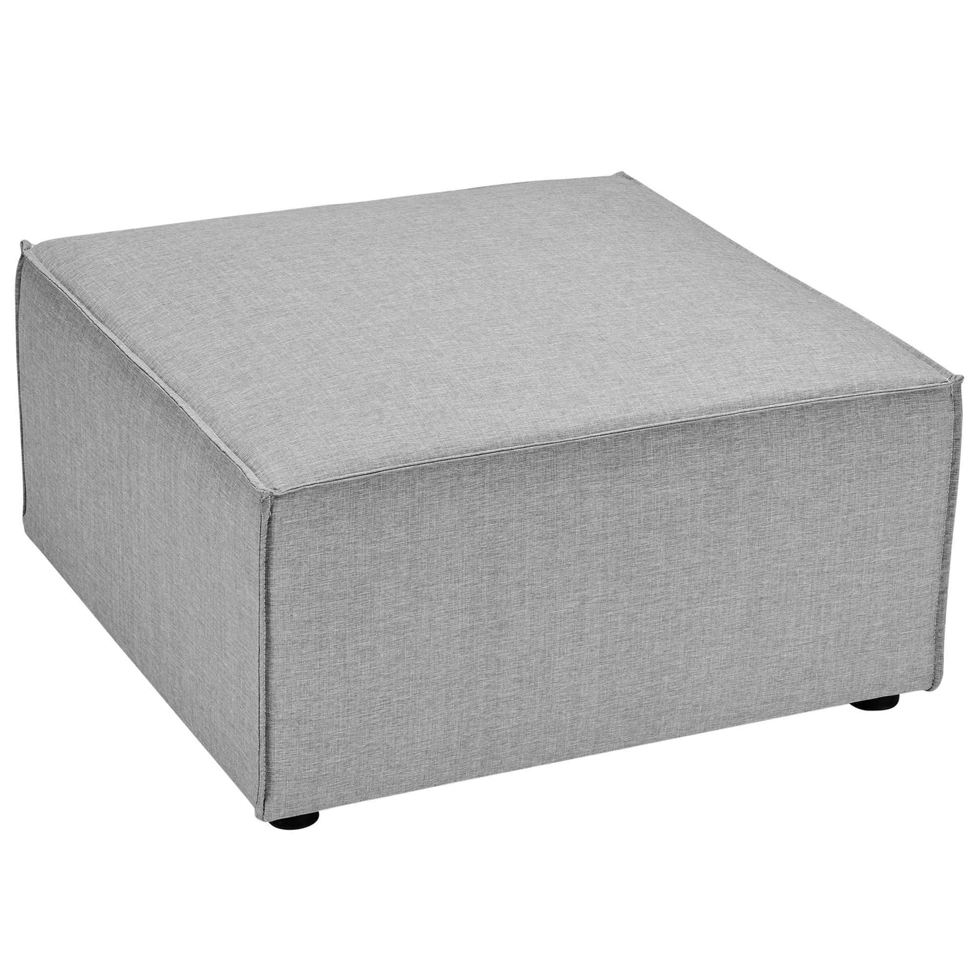 Saybrook Outdoor Patio Upholstered Sectional Sofa Ottoman by Modway - Best Buy Furniture