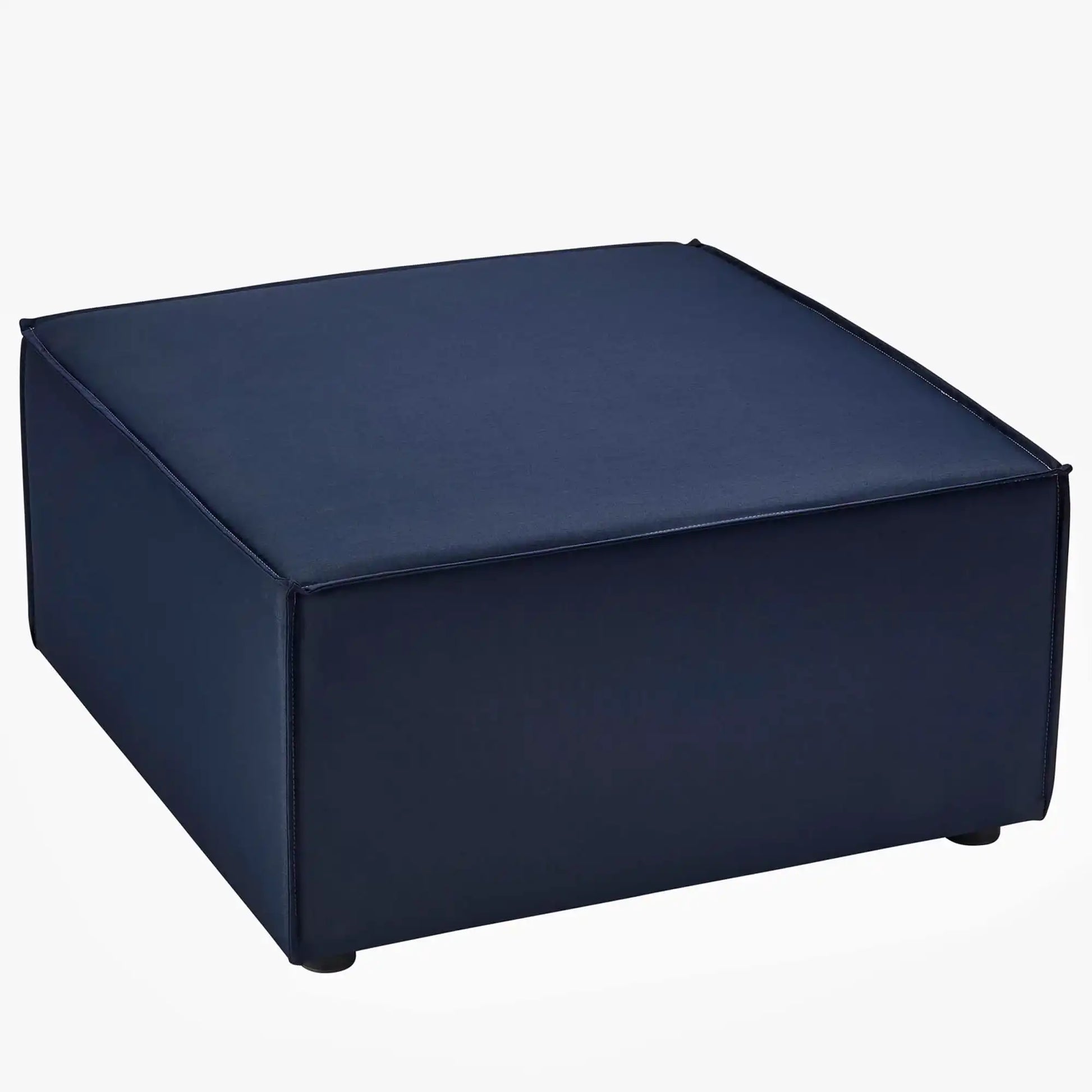 Saybrook Outdoor Patio Upholstered Sectional Sofa Ottoman by Modway - Best Buy Furniture