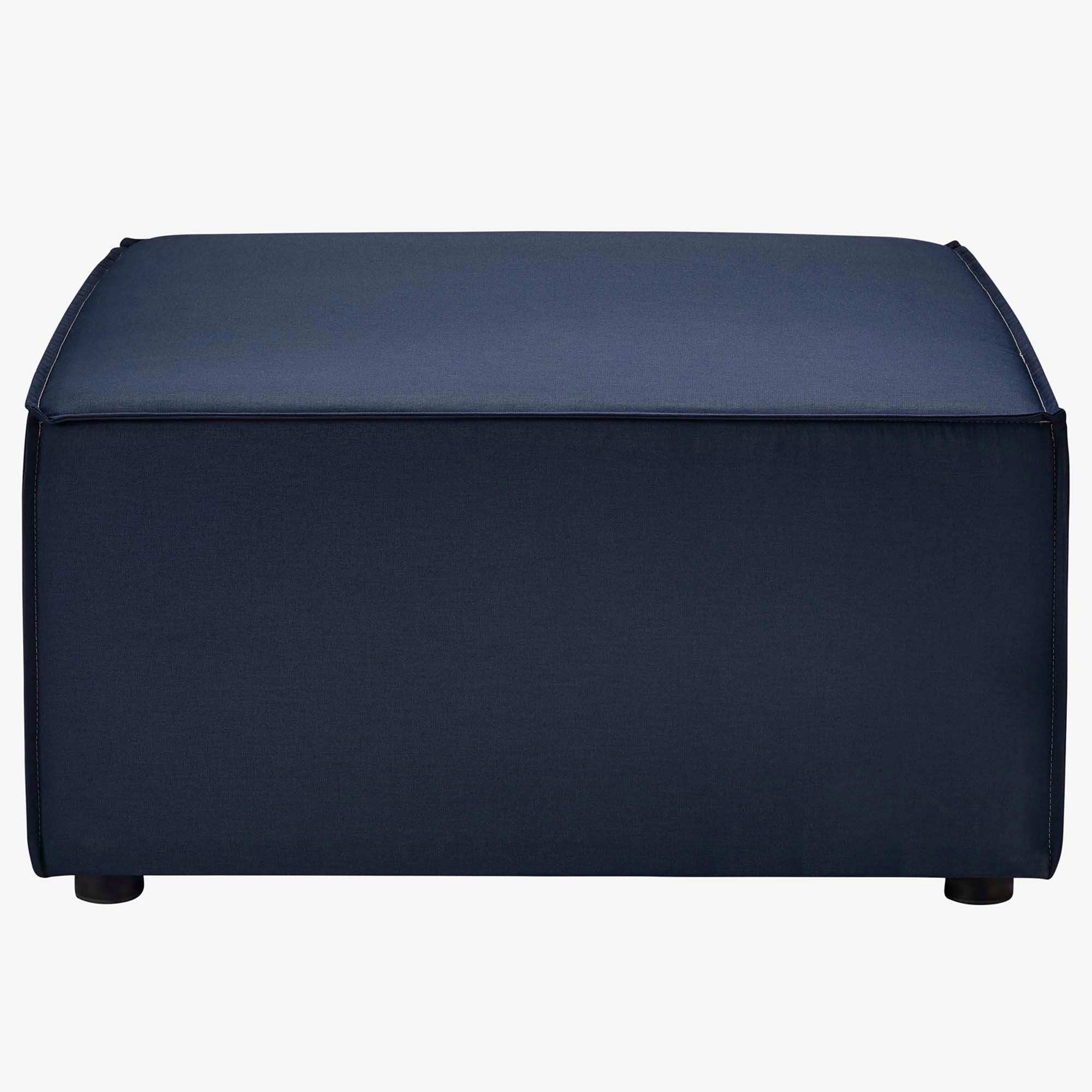 Saybrook Outdoor Patio Upholstered Sectional Sofa Ottoman by Modway - Best Buy Furniture