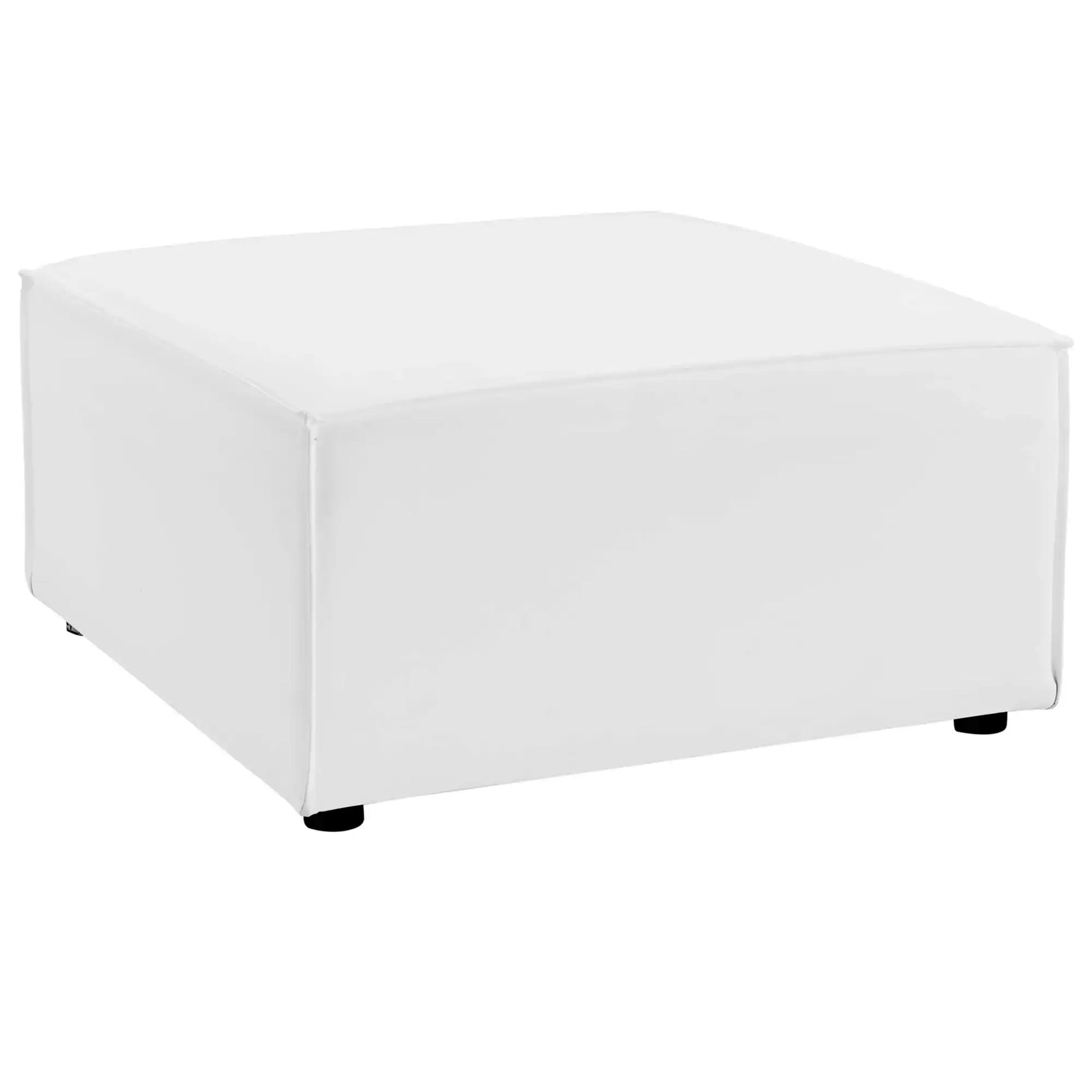 Saybrook Outdoor Patio Upholstered Sectional Sofa Ottoman by Modway - Best Buy Furniture