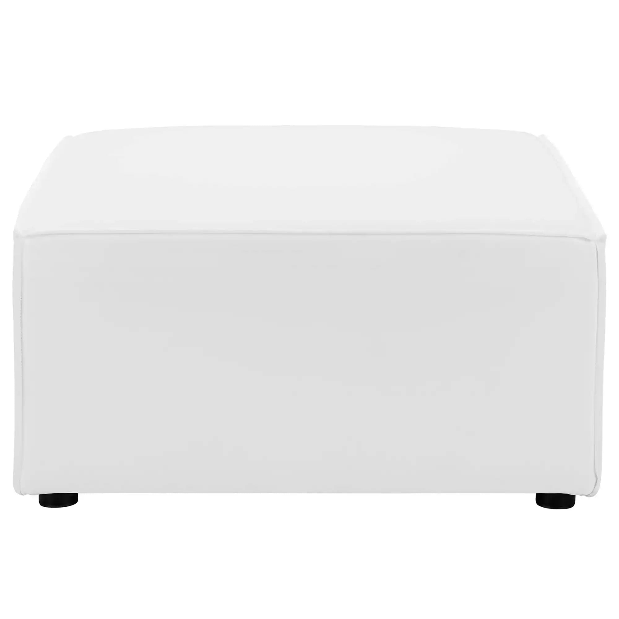 Saybrook Outdoor Patio Upholstered Sectional Sofa Ottoman by Modway - Best Buy Furniture