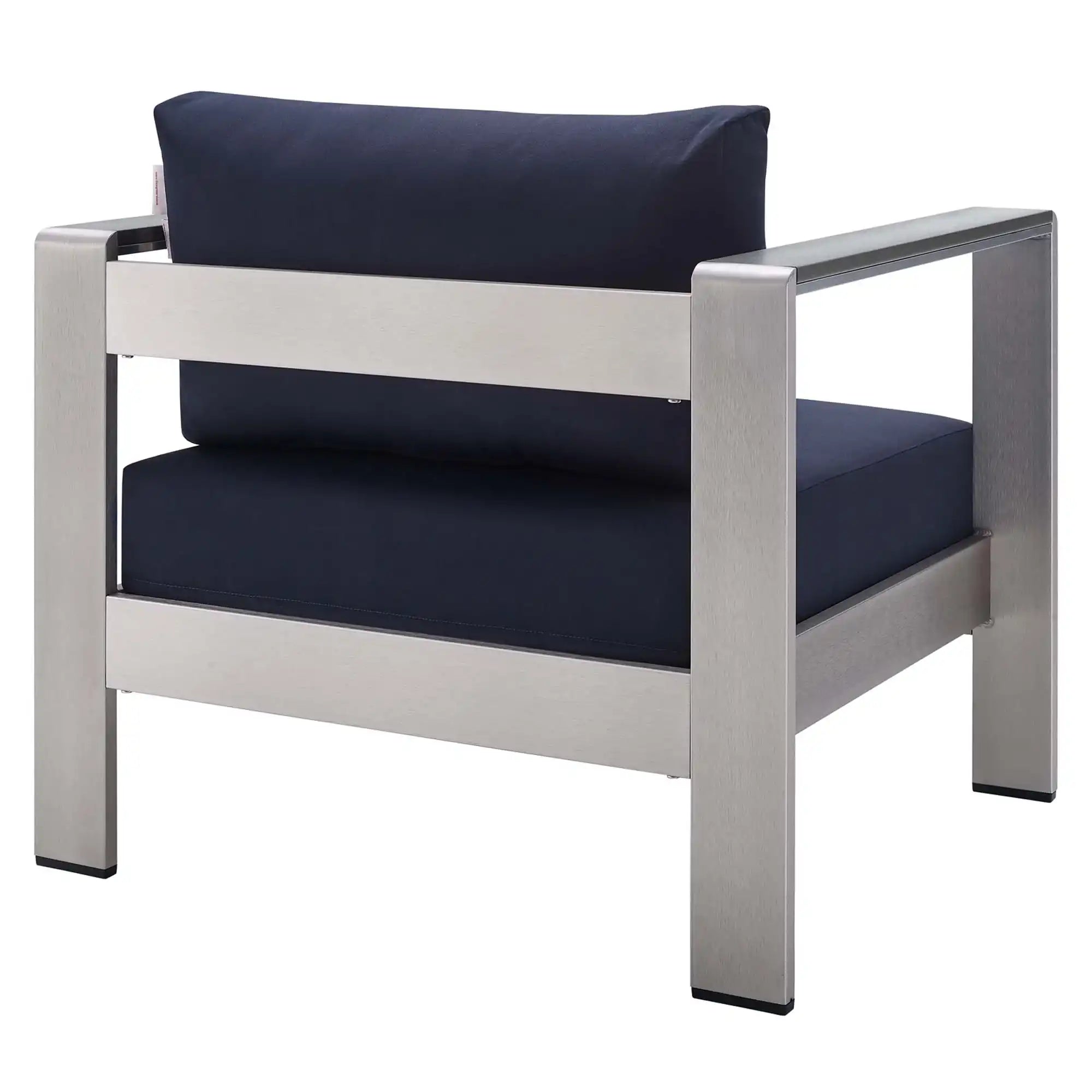Shore Sunbrella� Fabric Aluminum Outdoor Patio Armchair by Modway - Best Buy Furniture