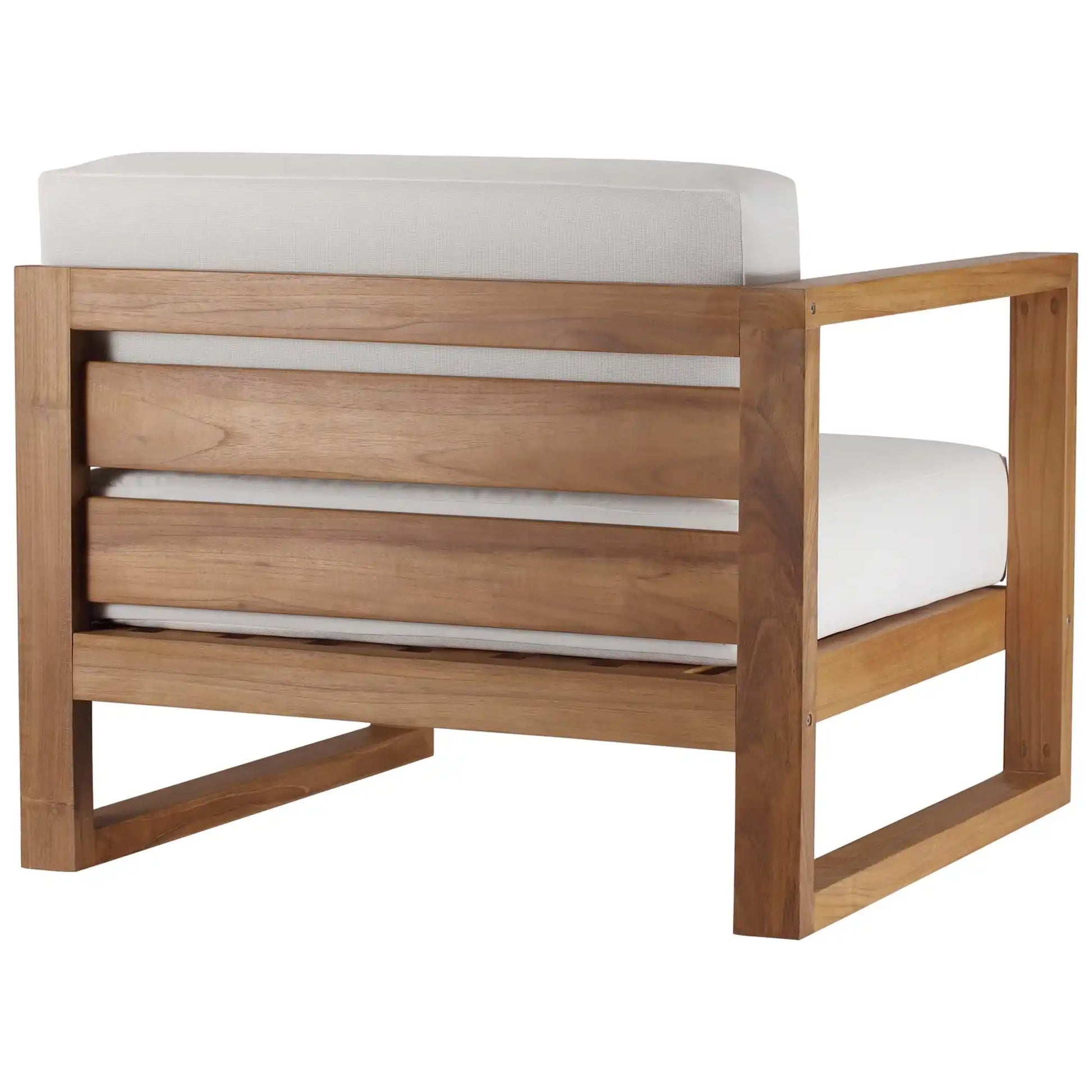 Upland 2-Piece Outdoor Patio Teak Wood Sectional Sofa Loveseat by Modway - Best Buy Furniture