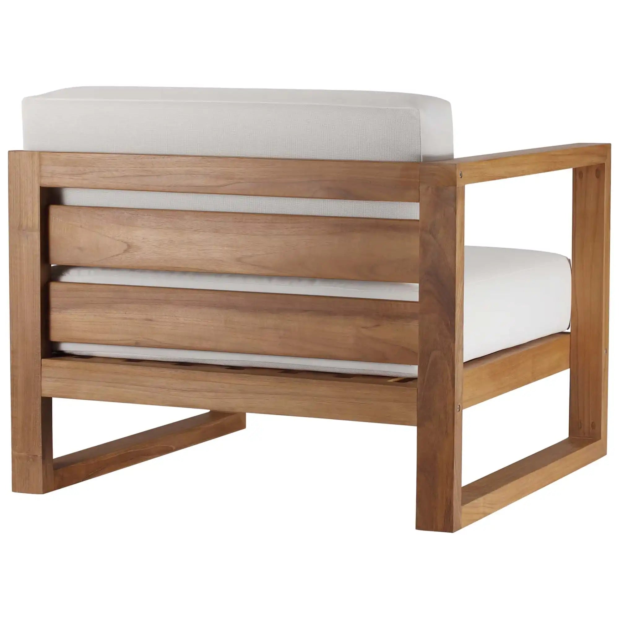 Upland 2-Piece Outdoor Patio Teak Wood Sectional Sofa Loveseat by Modway - Best Buy Furniture