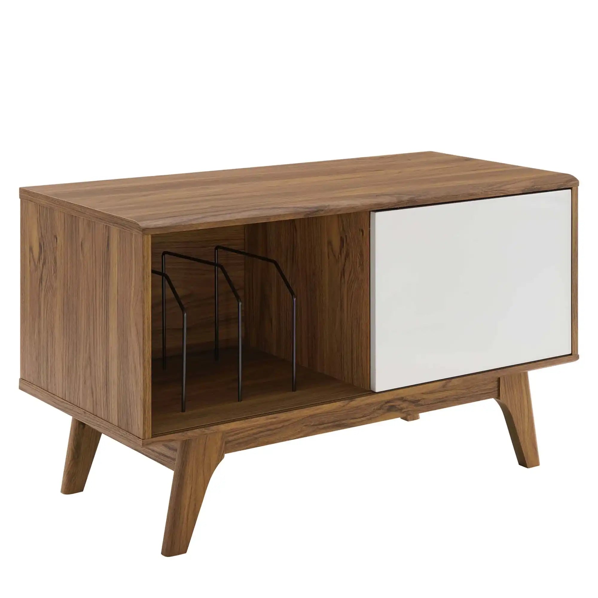 Envision Vinyl Record Display Stand by Modway - Best Buy Furniture