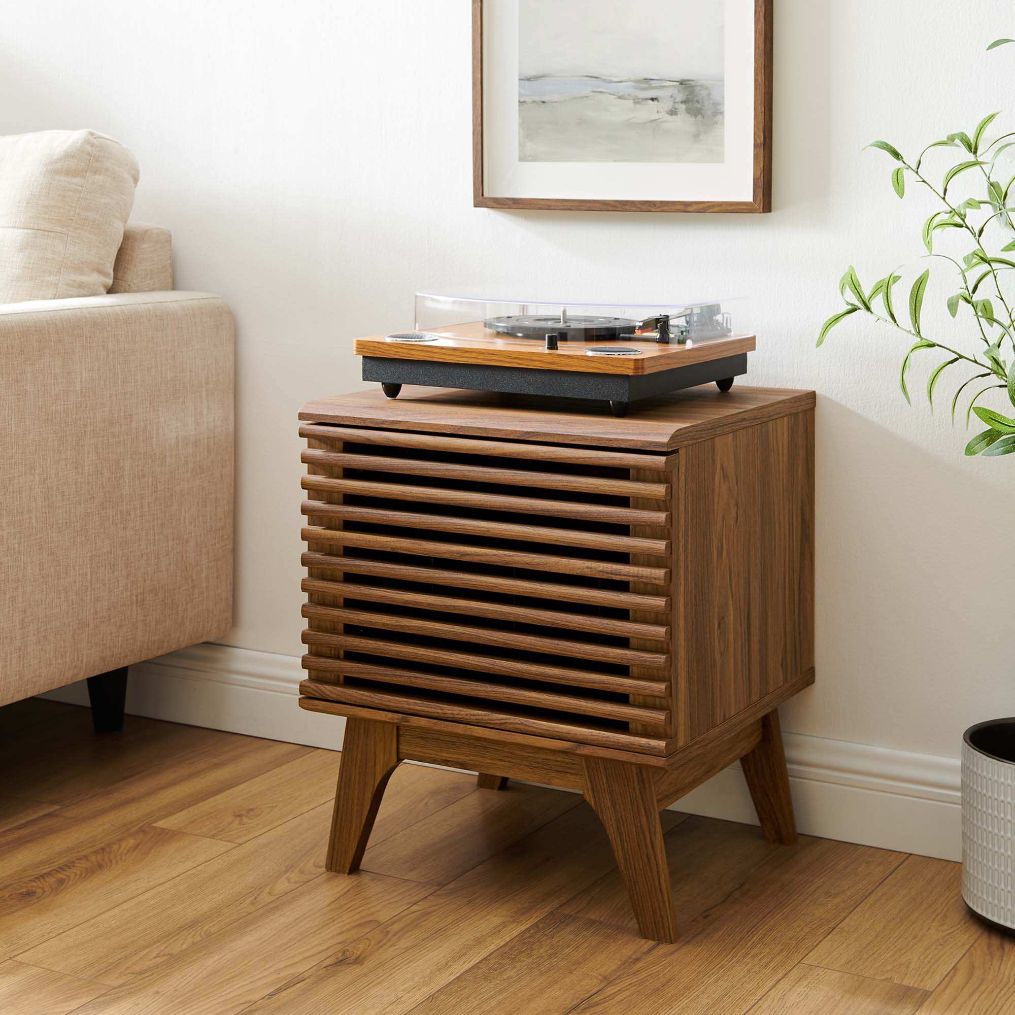 Render Vinyl Record Display Stand by Modway - Best Buy Furniture