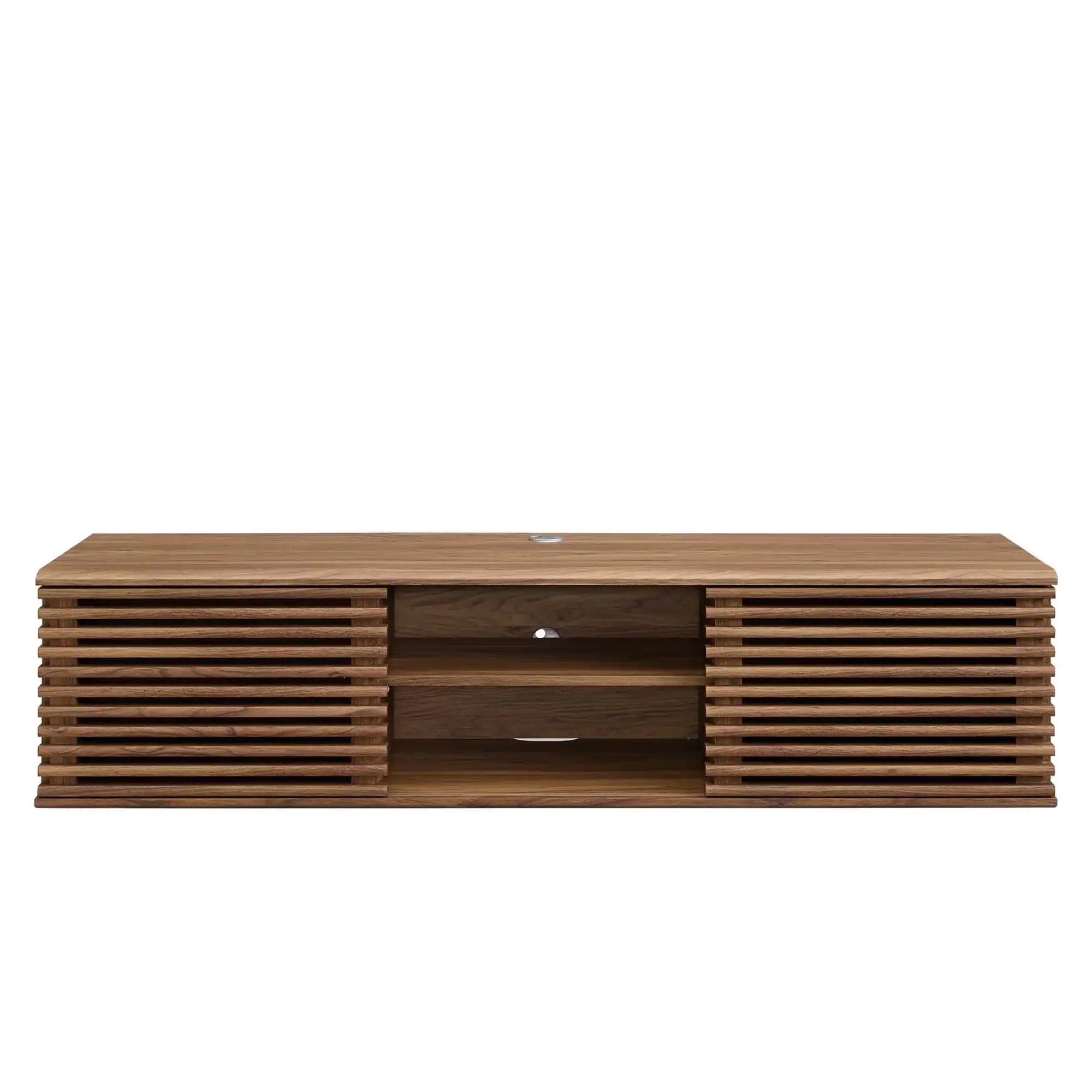 Render 60" Wall-Mount Media Console TV Stand by Modway - Best Buy Furniture