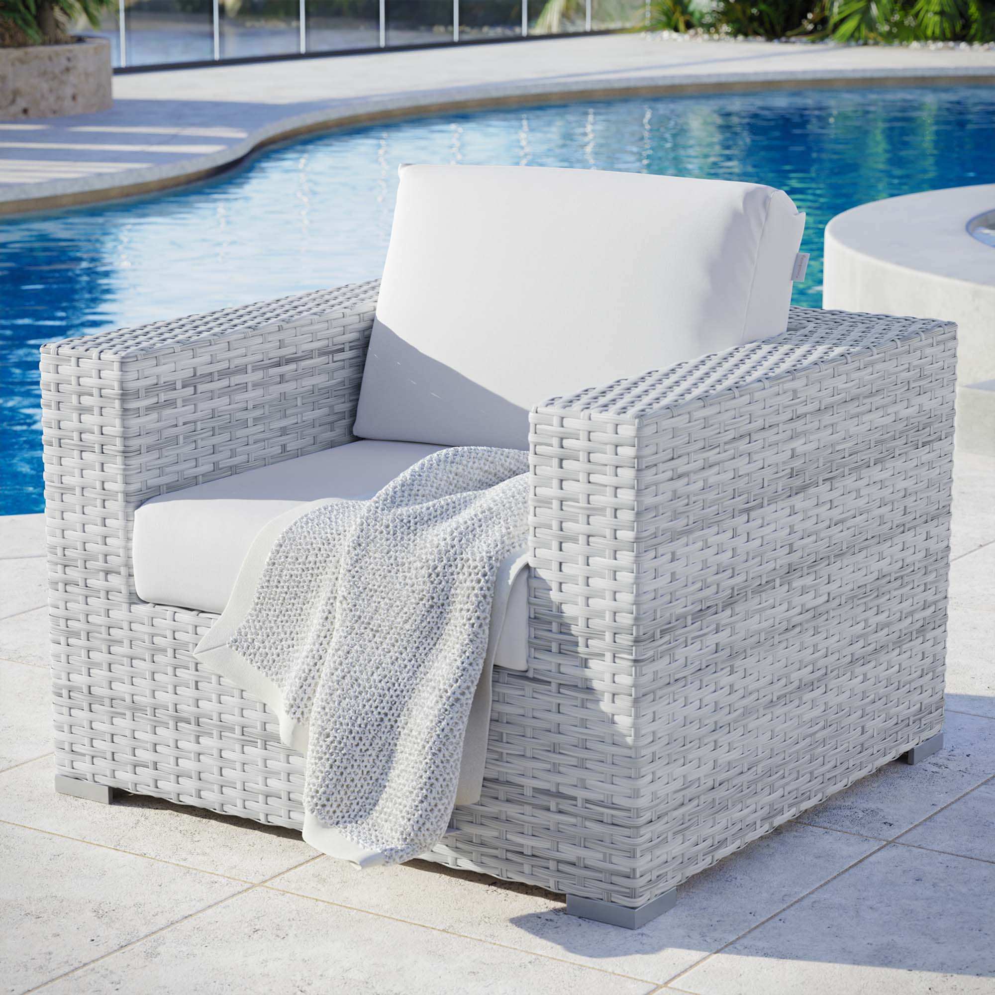 Convene Outdoor Patio Armchair by Modway - Best Buy Furniture