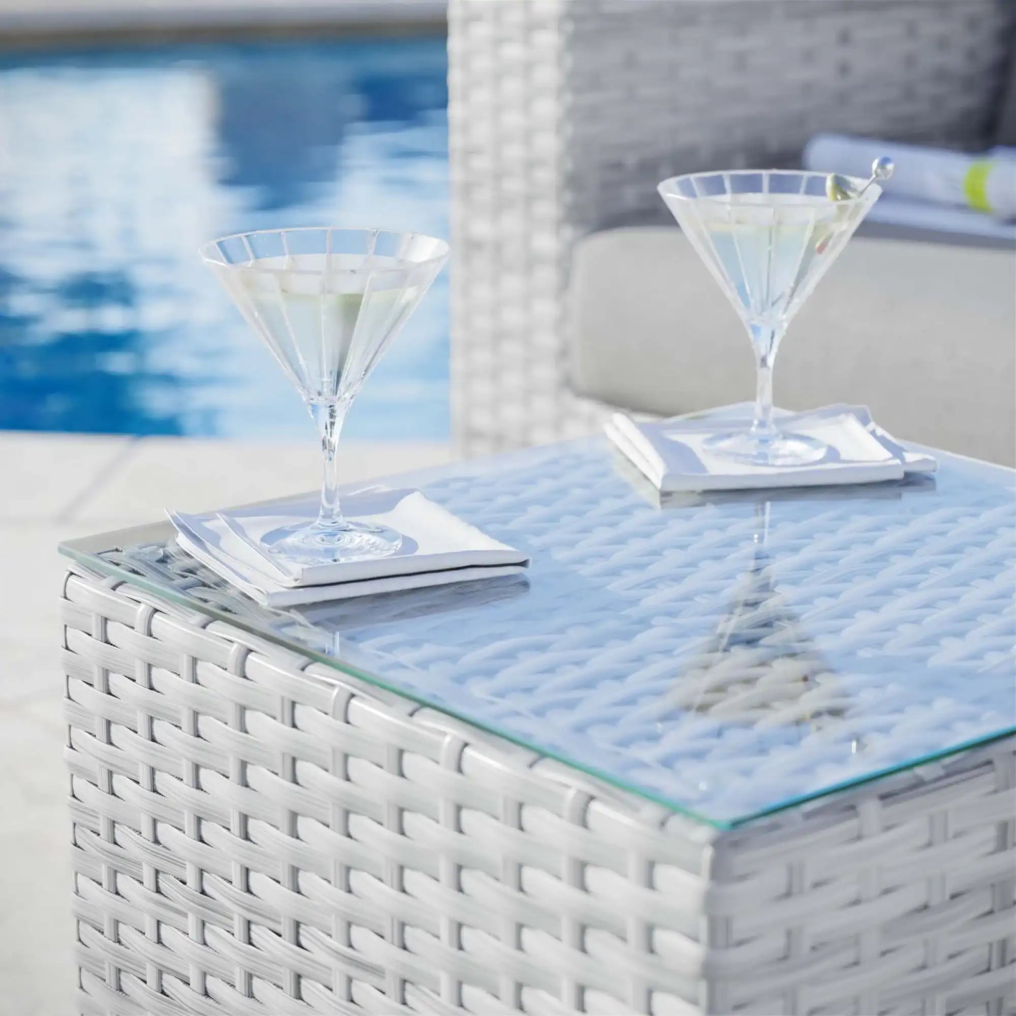 Convene Outdoor Patio Side Table by Modway - Best Buy Furniture