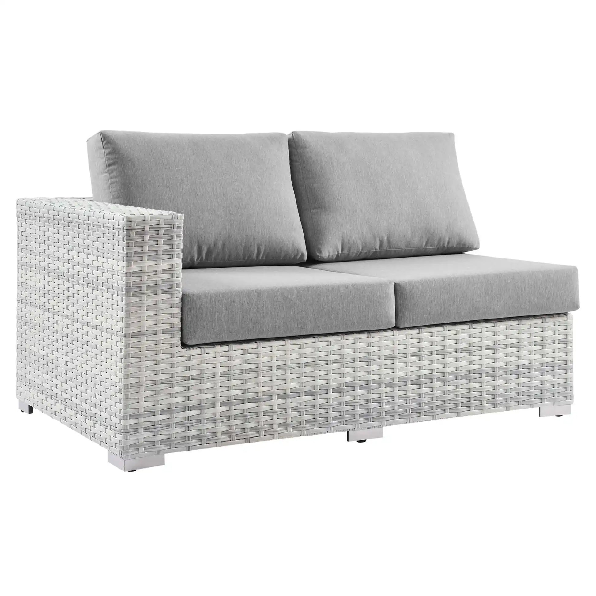 Convene Outdoor Patio Left-Arm Loveseat by Modway - Best Buy Furniture