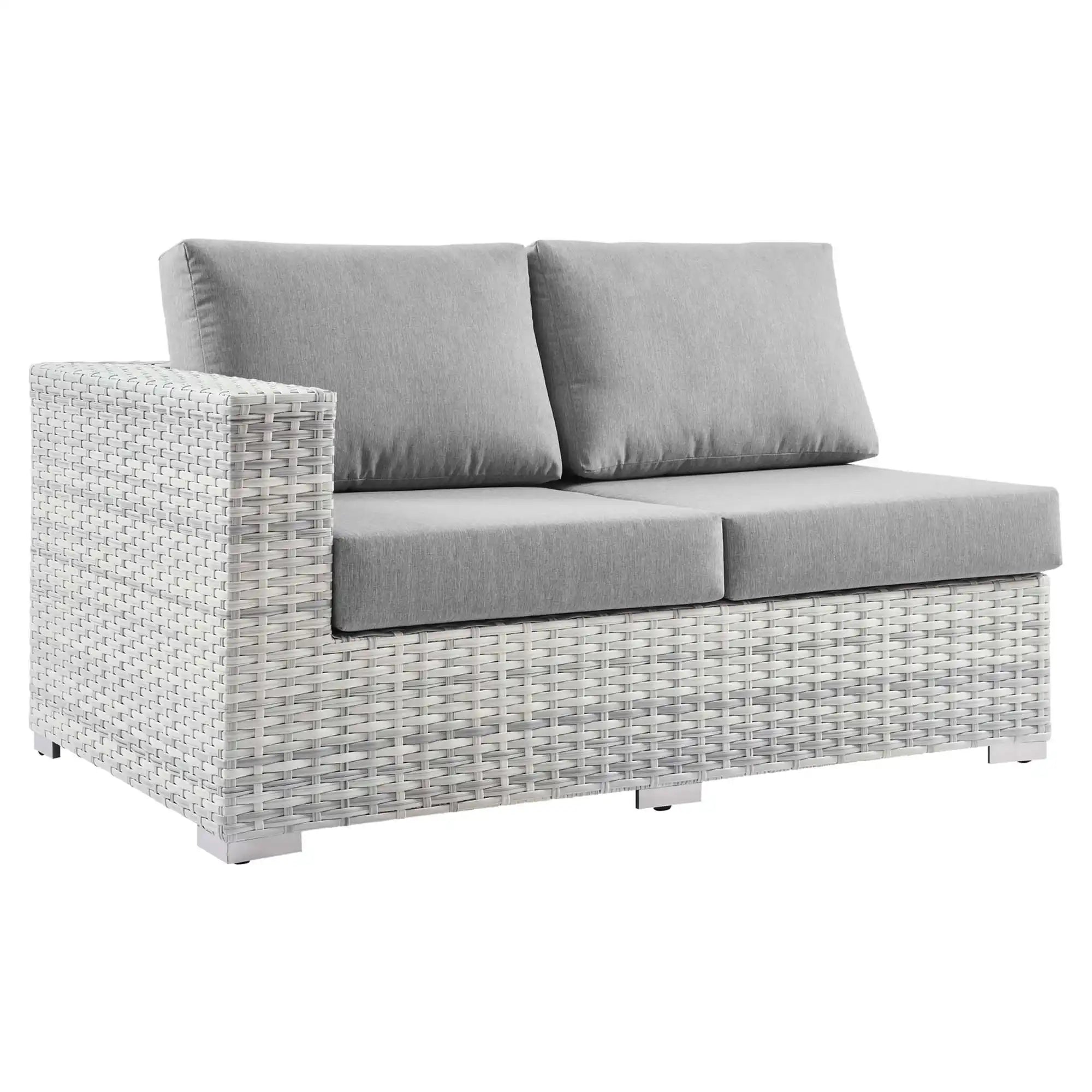 Convene Outdoor Patio Left-Arm Loveseat by Modway - Best Buy Furniture