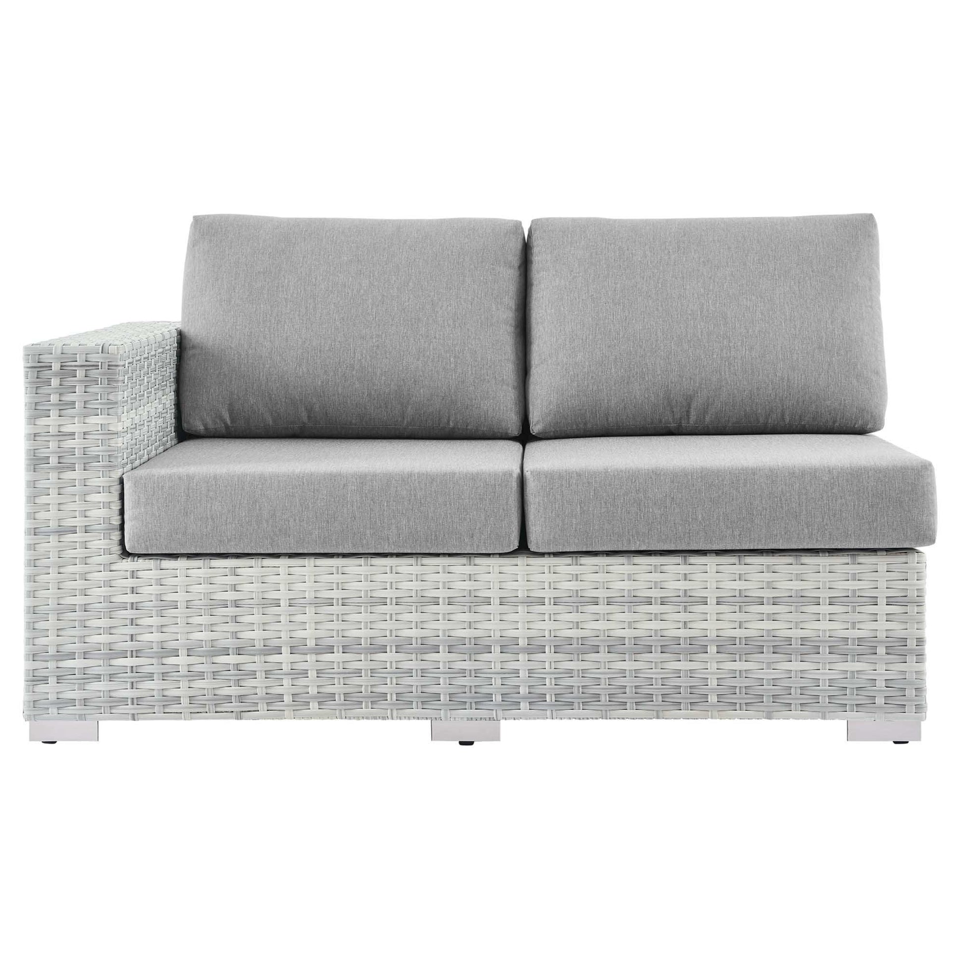 Convene Outdoor Patio Left-Arm Loveseat by Modway - Best Buy Furniture