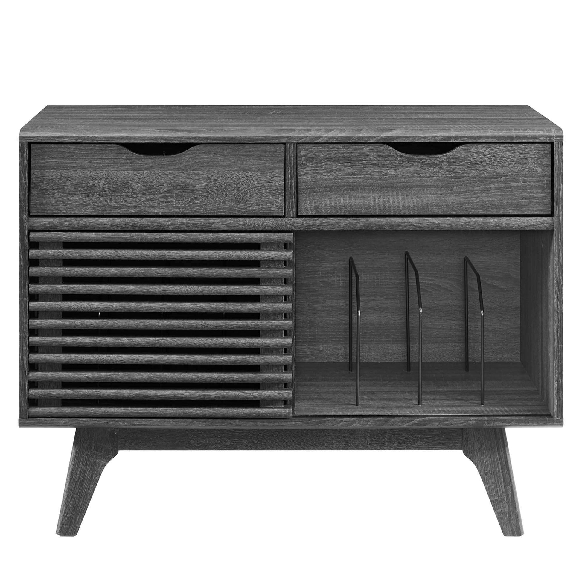 Render Vinyl Record Display Stand by Modway - Best Buy Furniture