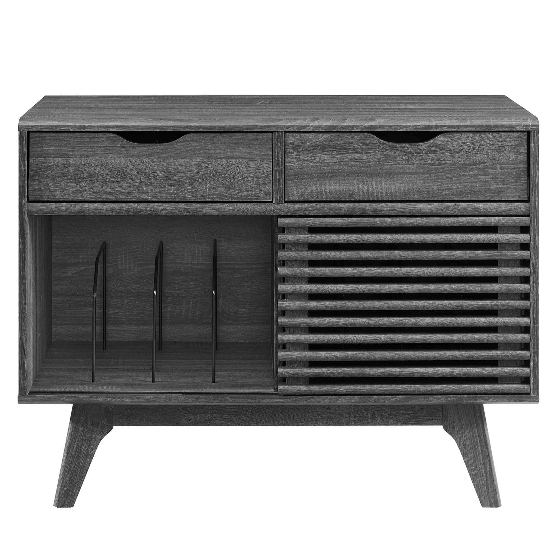 Render Vinyl Record Display Stand by Modway - Best Buy Furniture