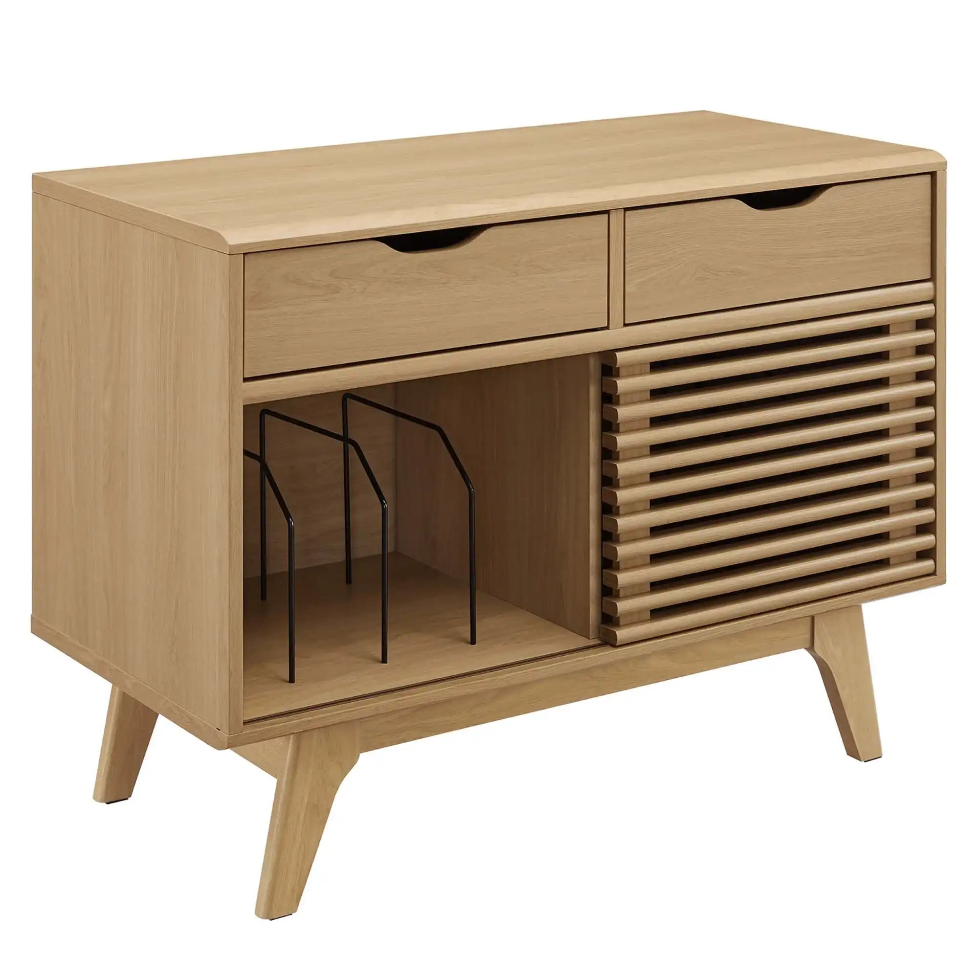 Render Vinyl Record Display Stand by Modway - Best Buy Furniture