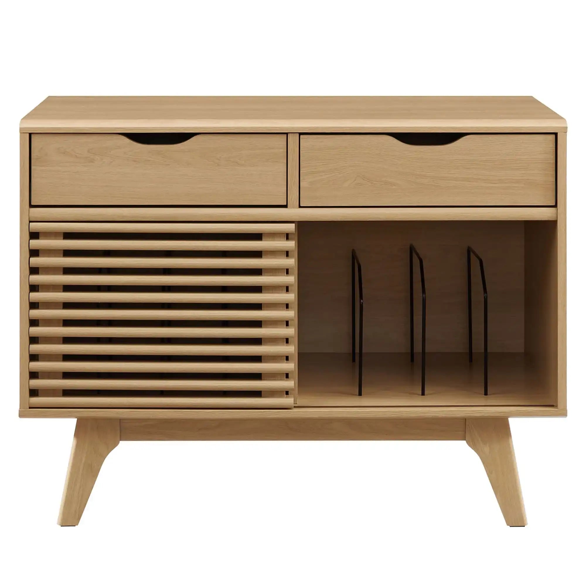 Render Vinyl Record Display Stand by Modway - Best Buy Furniture