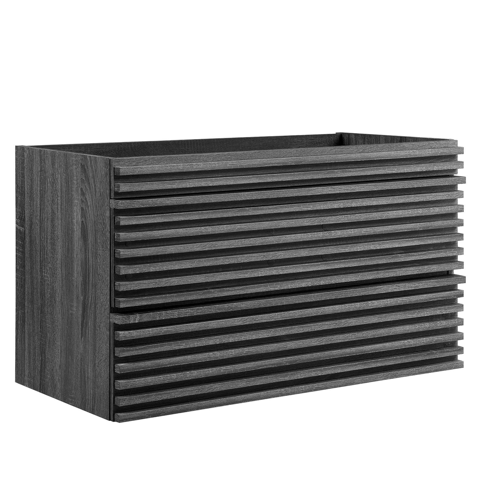Render 36" Wall-Mount Bathroom Vanity Cabinet (Sink Basin Not Included) by Modway - Best Buy Furniture
