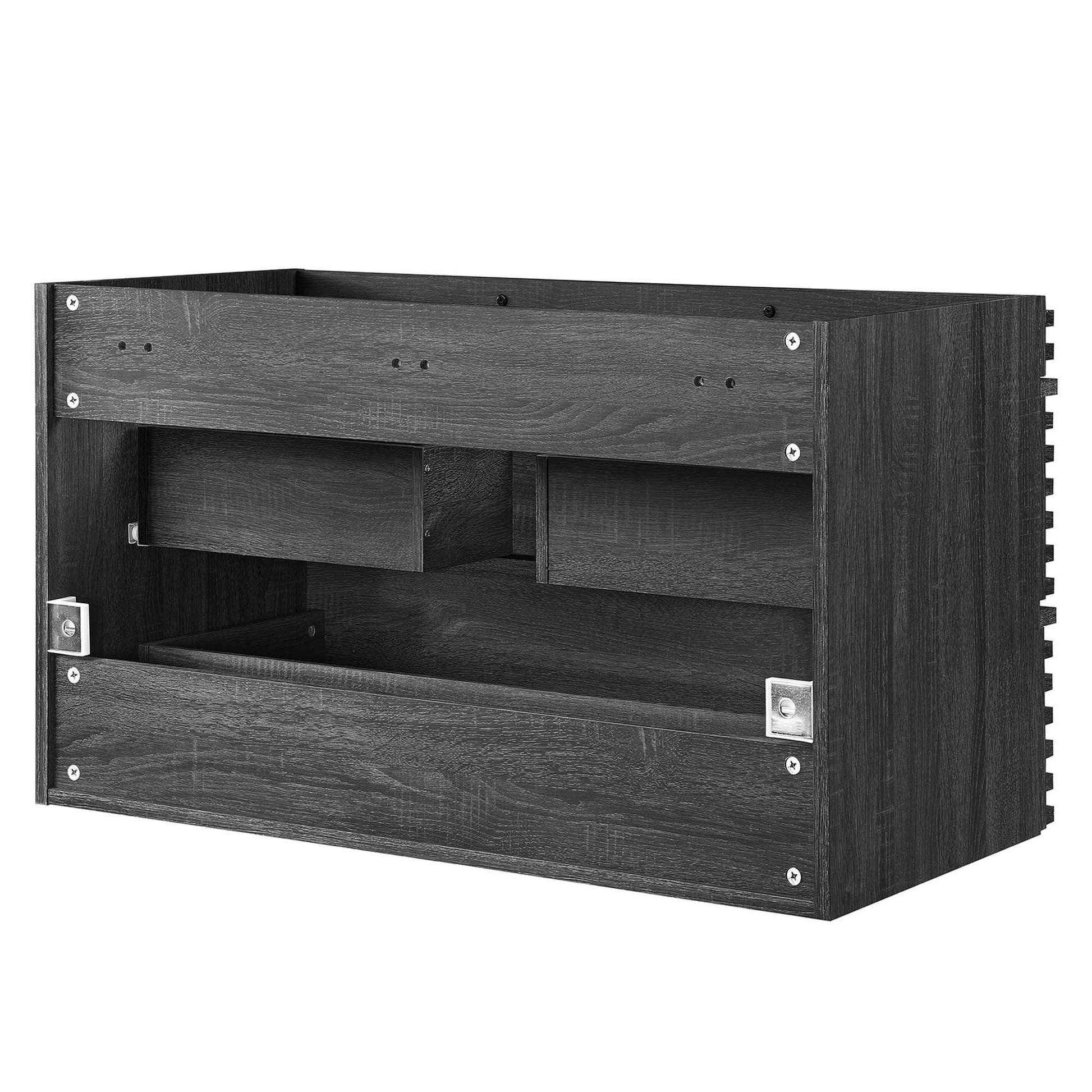 Render 36" Wall-Mount Bathroom Vanity Cabinet (Sink Basin Not Included) by Modway - Best Buy Furniture