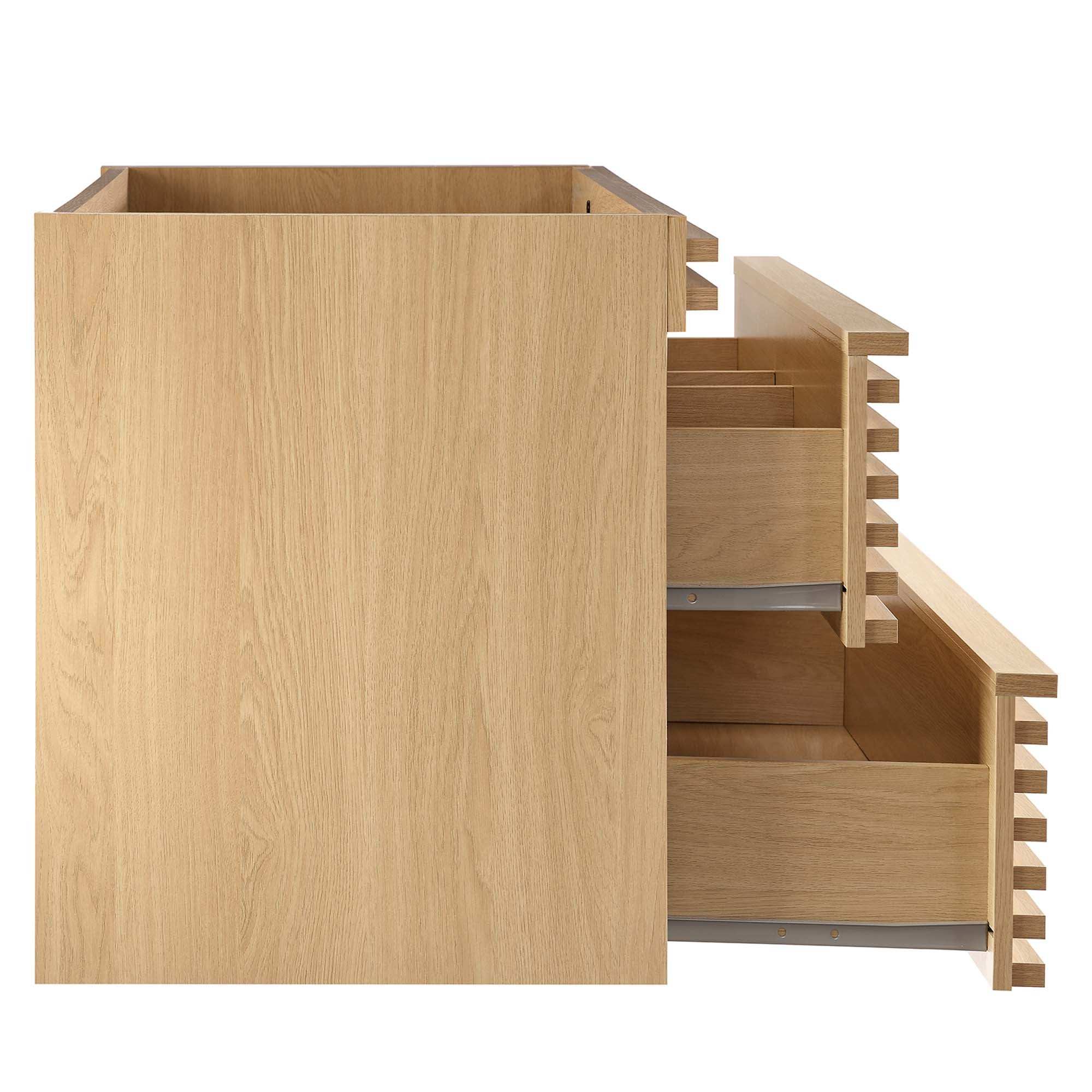 Render 36" Wall-Mount Bathroom Vanity Cabinet (Sink Basin Not Included) by Modway - Best Buy Furniture