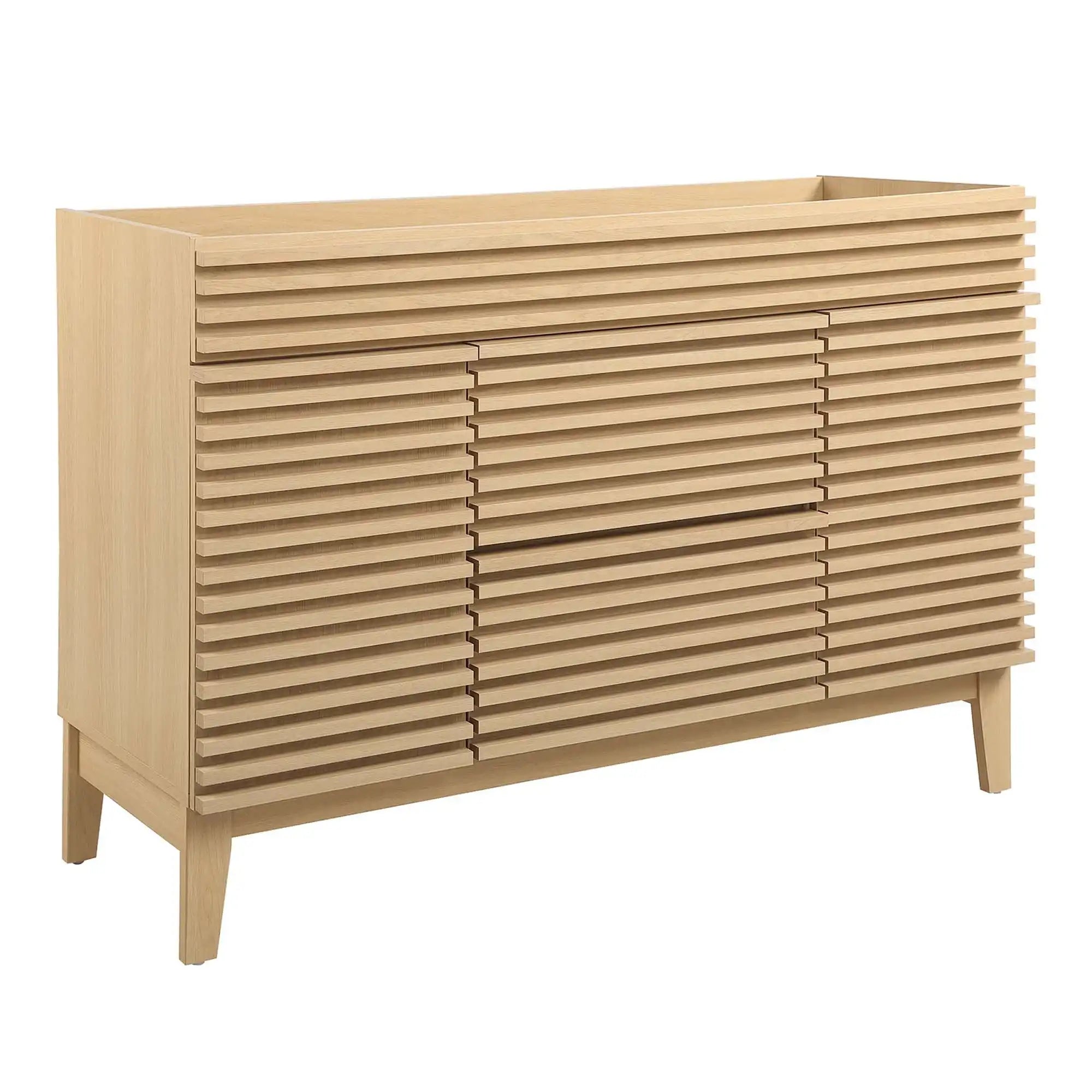 Render 48" Single Sink Compatible (not included) Bathroom Vanity Cabinet by Modway - Best Buy Furniture
