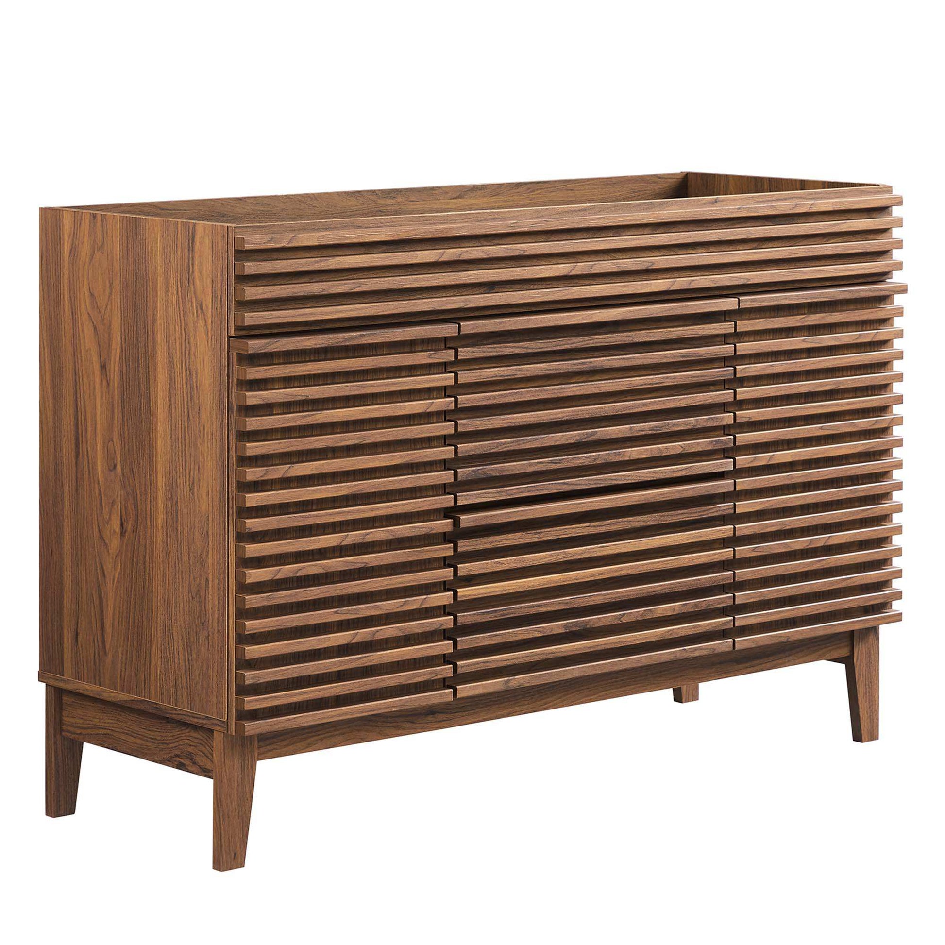 Render 48" Single Sink Compatible (not included) Bathroom Vanity Cabinet by Modway - Best Buy Furniture