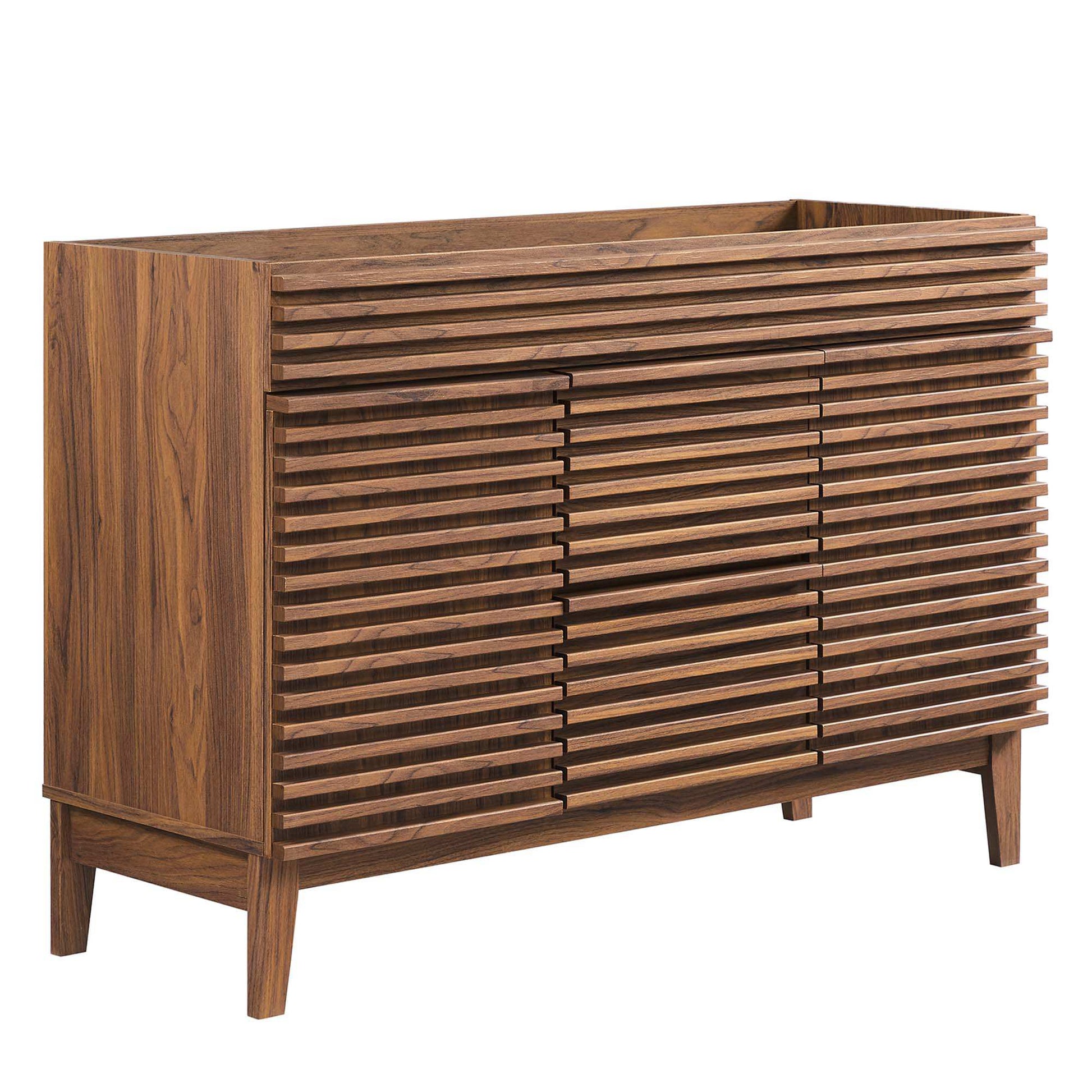 Render 48" Double Sink Compatible (Not Included) Bathroom Vanity Cabinet by Modway - Best Buy Furniture